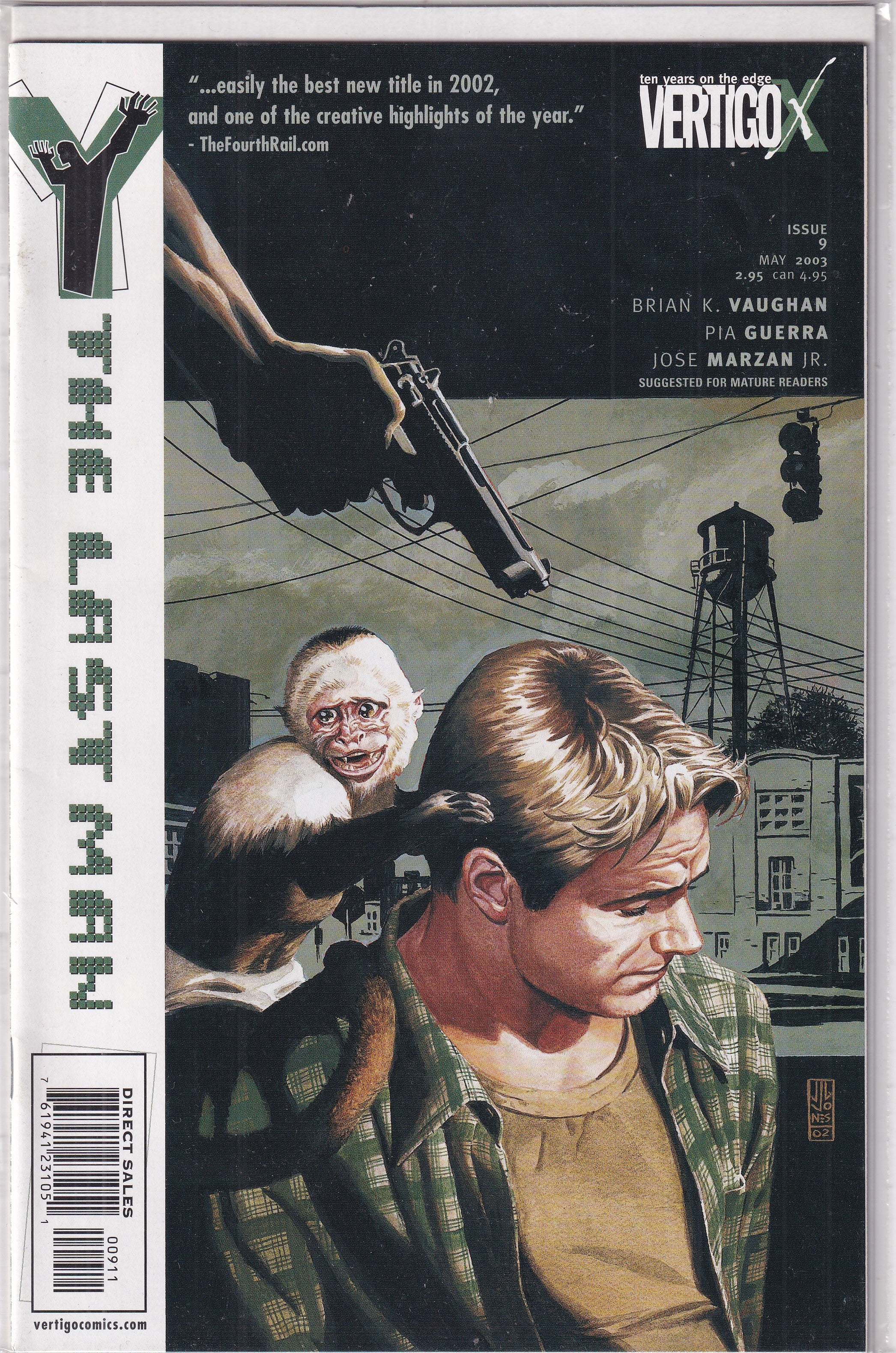 Y THE LAST MAN #9 - Slab City Comics 