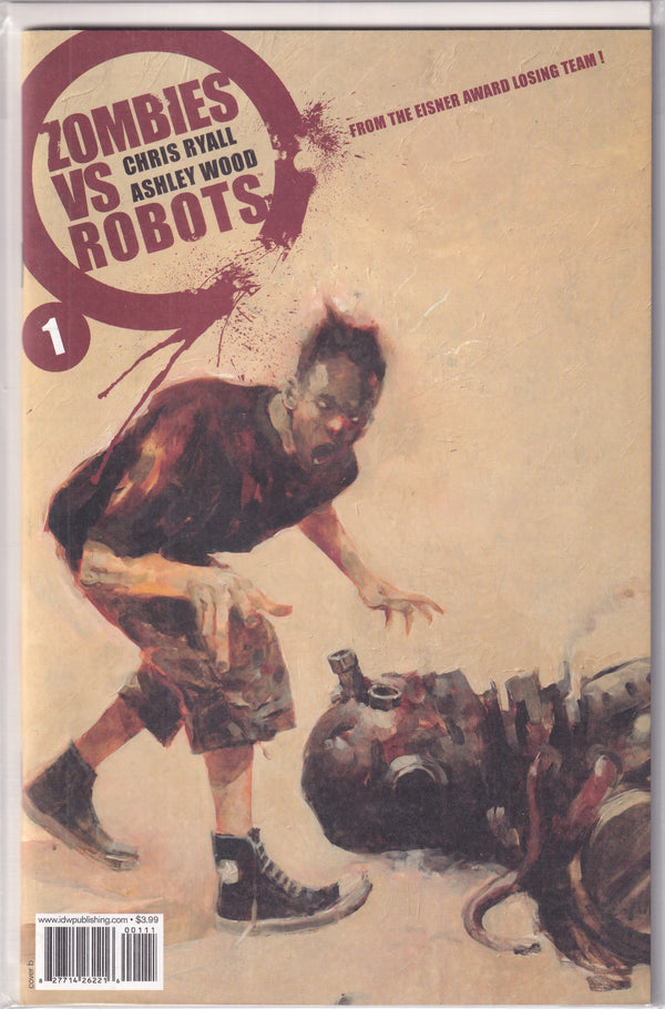 ZOMBIES VS ROBOTS #1 - Slab City Comics 