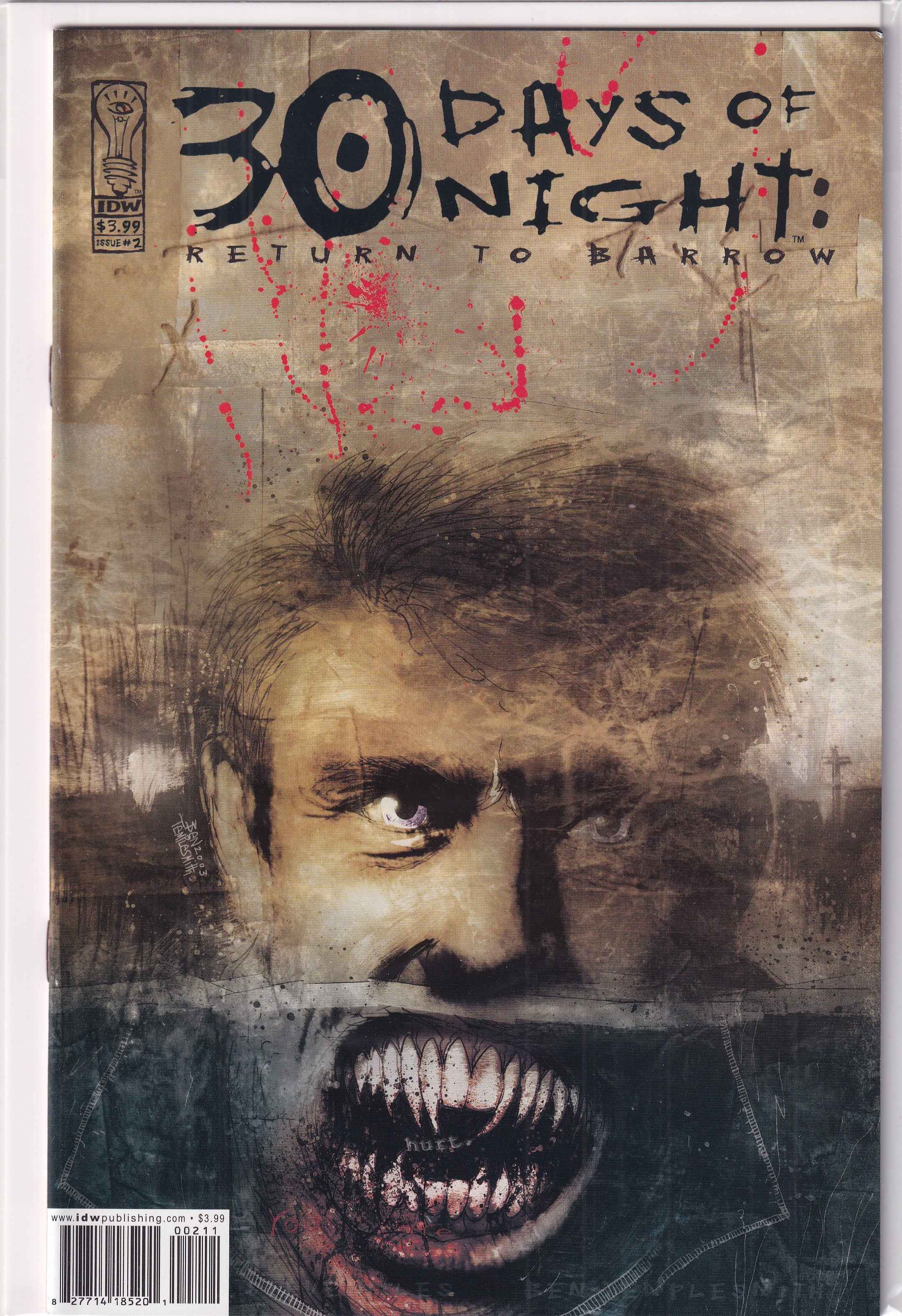 30 DAYS OF NIGHT RETURN TO BARROW #2 - Slab City Comics 