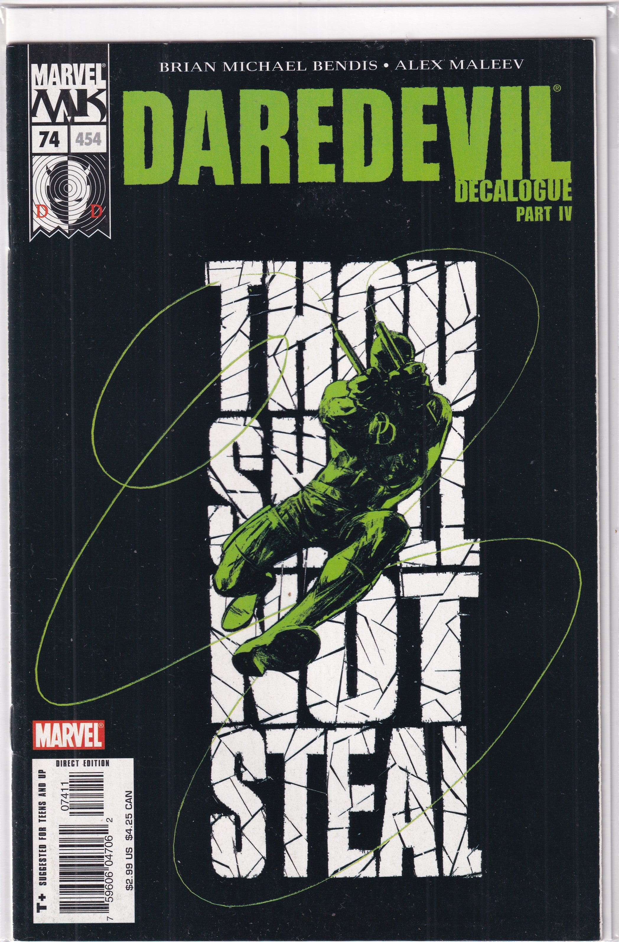 DAREDEVIL #74 - Slab City Comics 