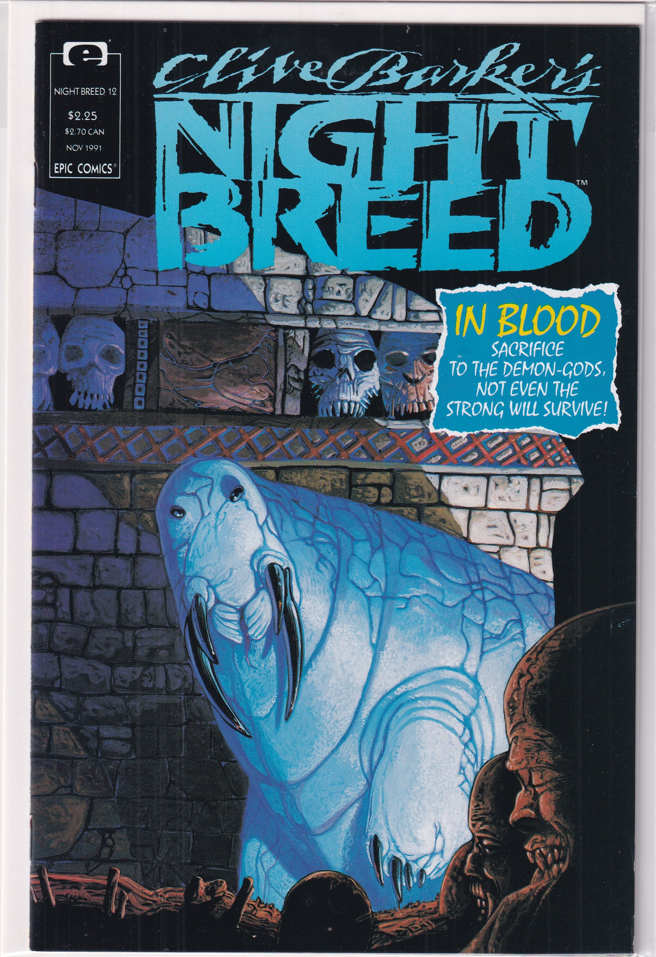 CLIVE BAKER'S NIGHT BREED #12 - Slab City Comics 