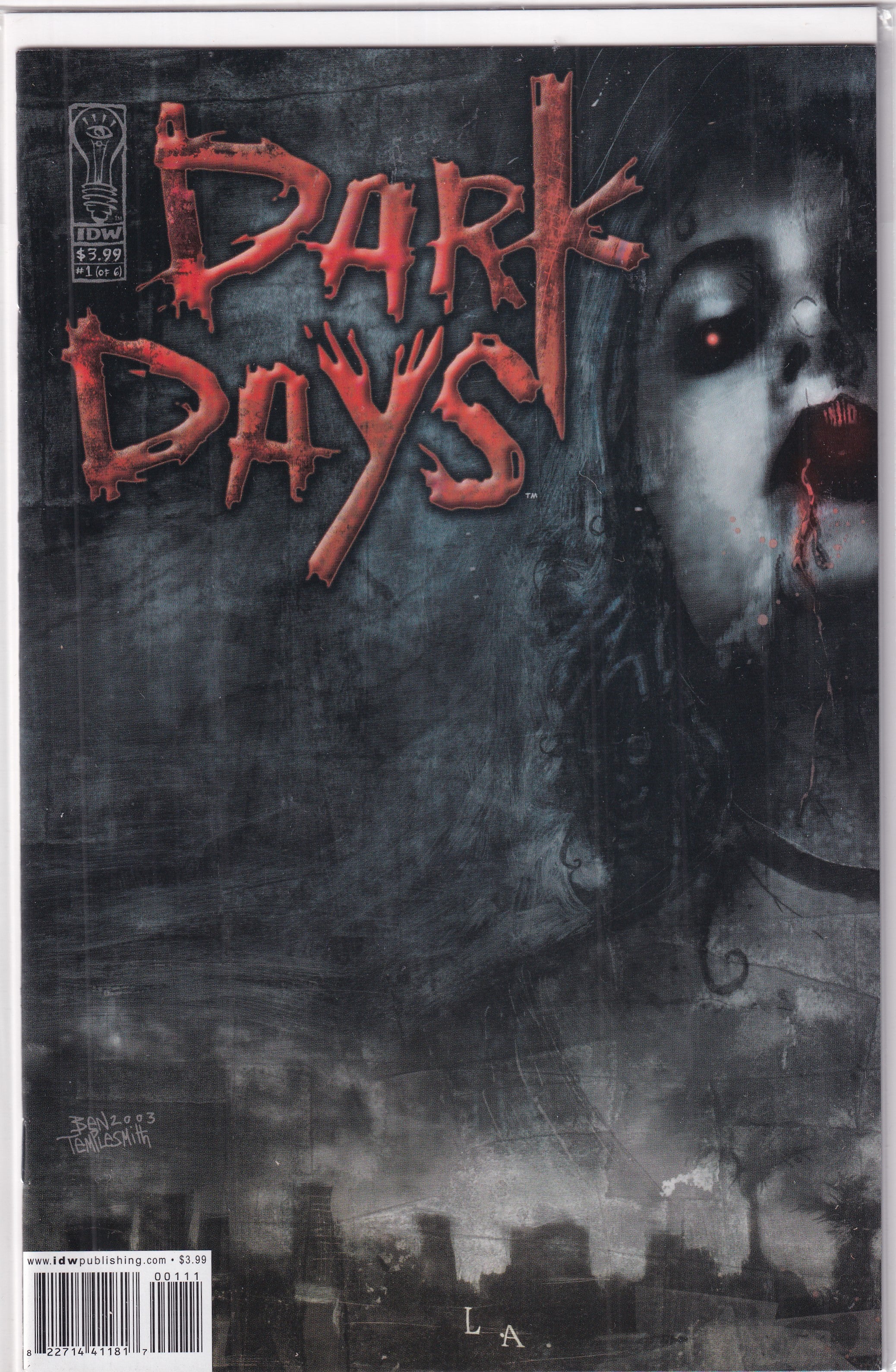DARK DAYS #1 - Slab City Comics 