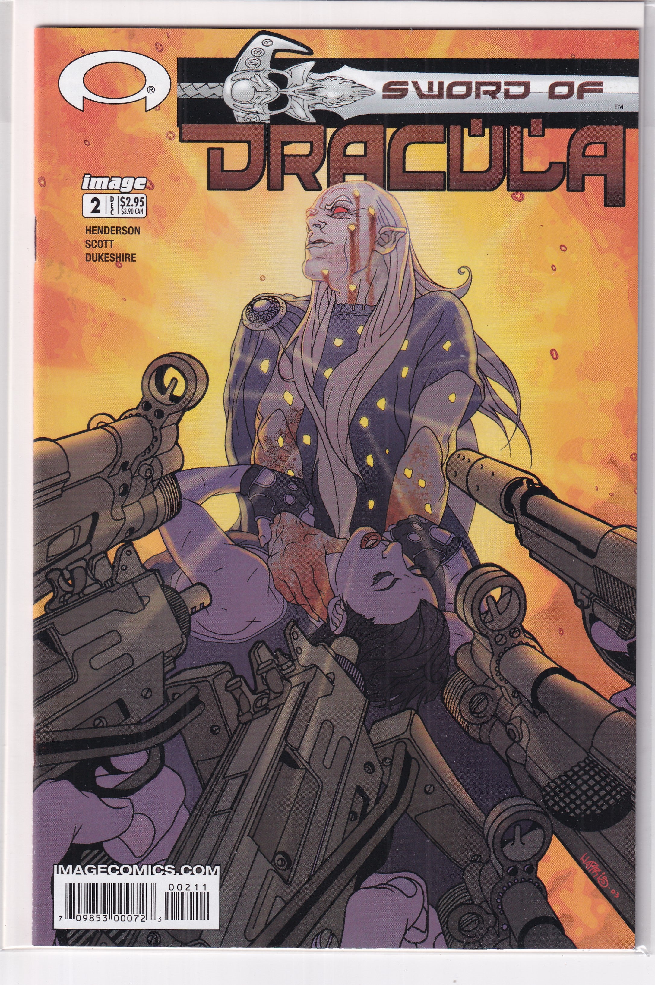 SWORD OF DRACULA #2 - Slab City Comics 