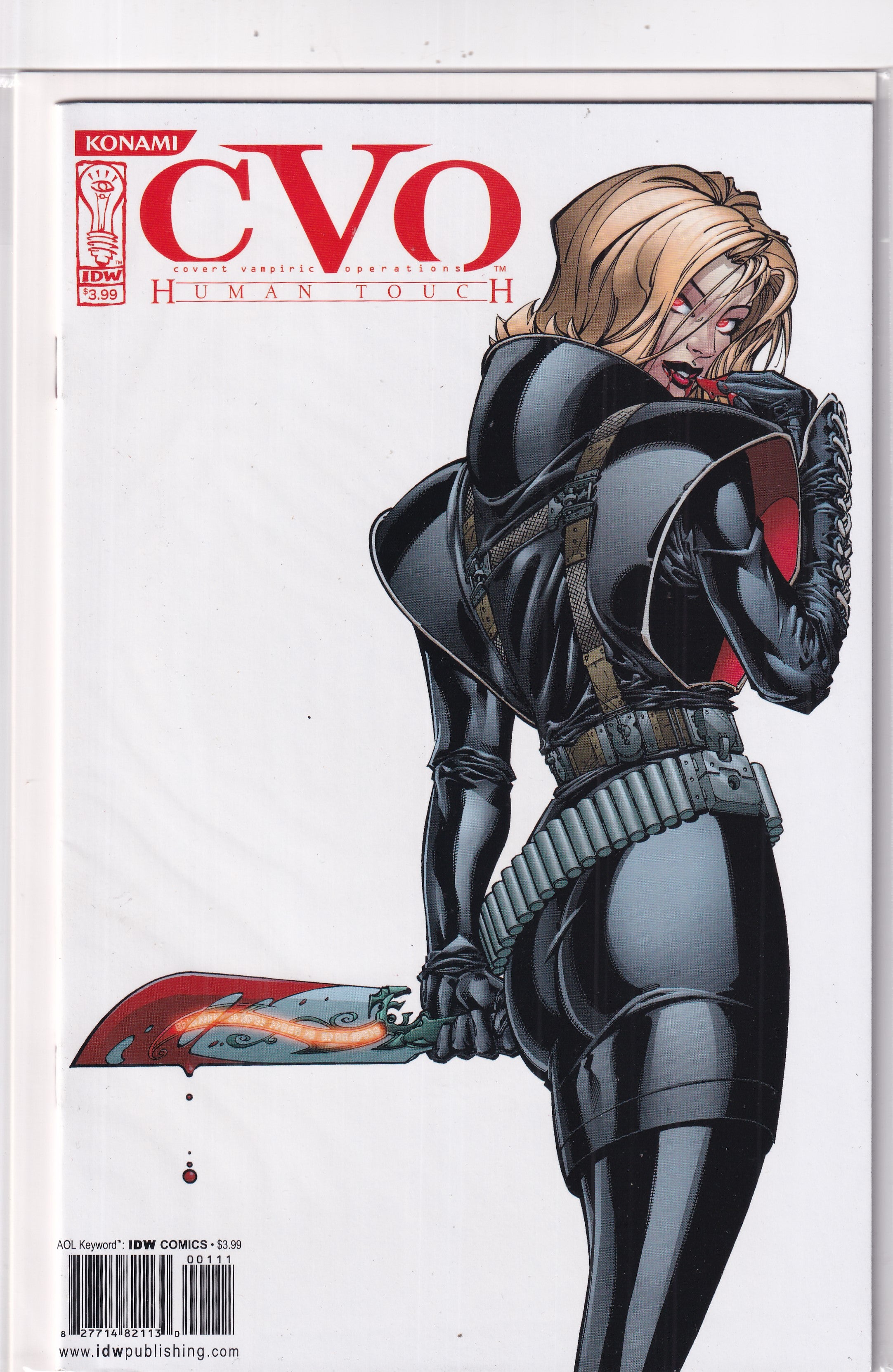 CVO HUMAN TOUCH - Slab City Comics 
