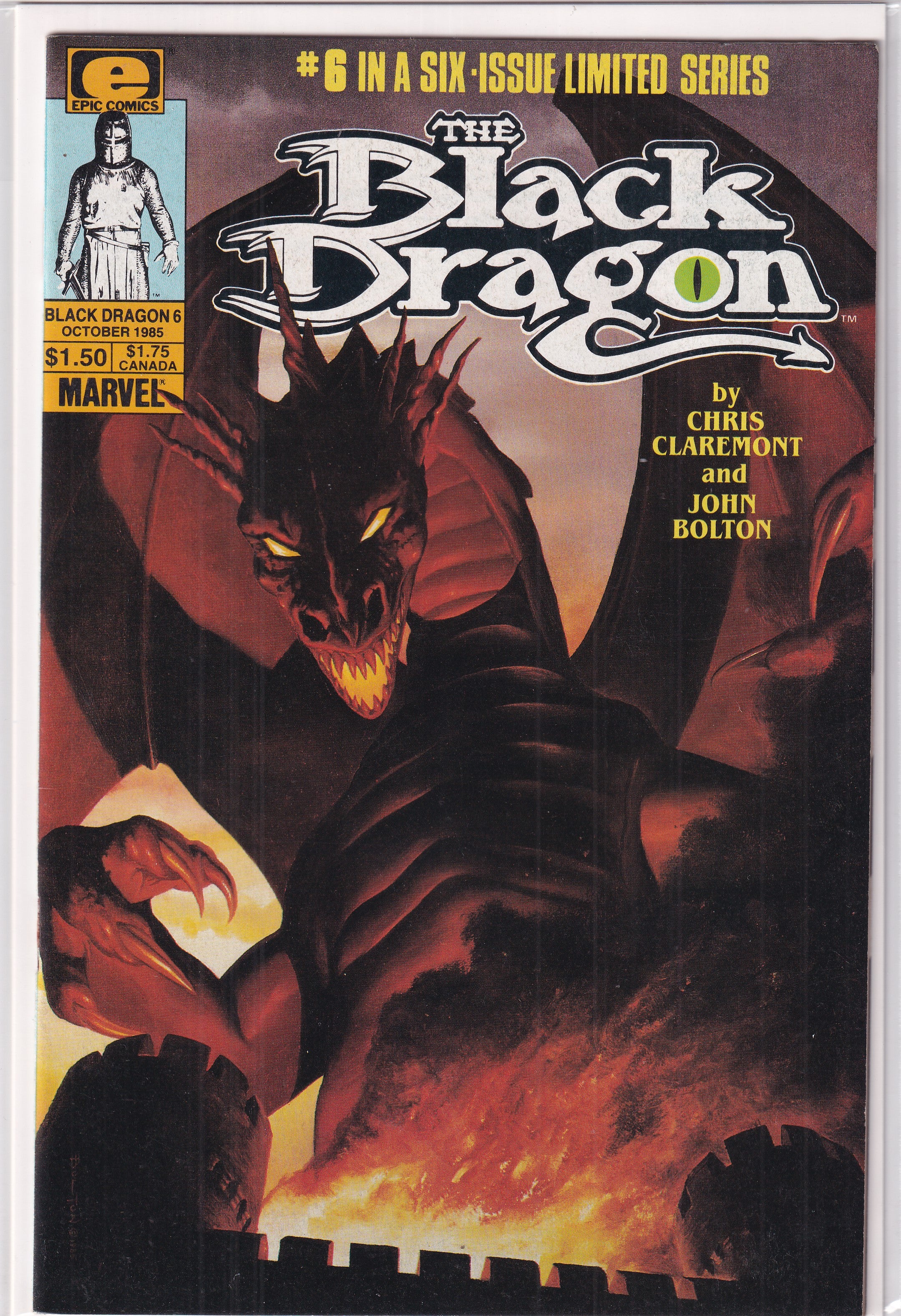 BLACK DRAGON #6 - Slab City Comics 