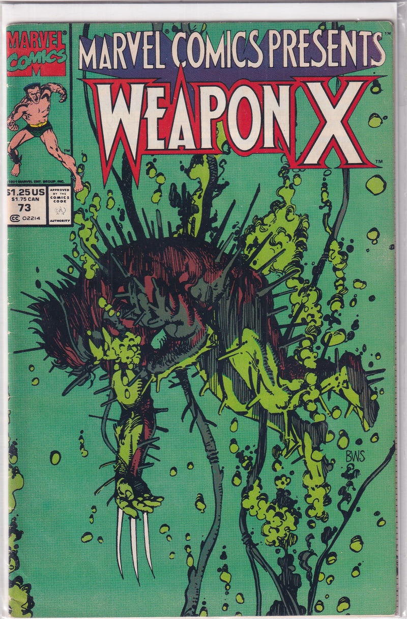 MARVEL COMICS PRESENTS WEAPON X