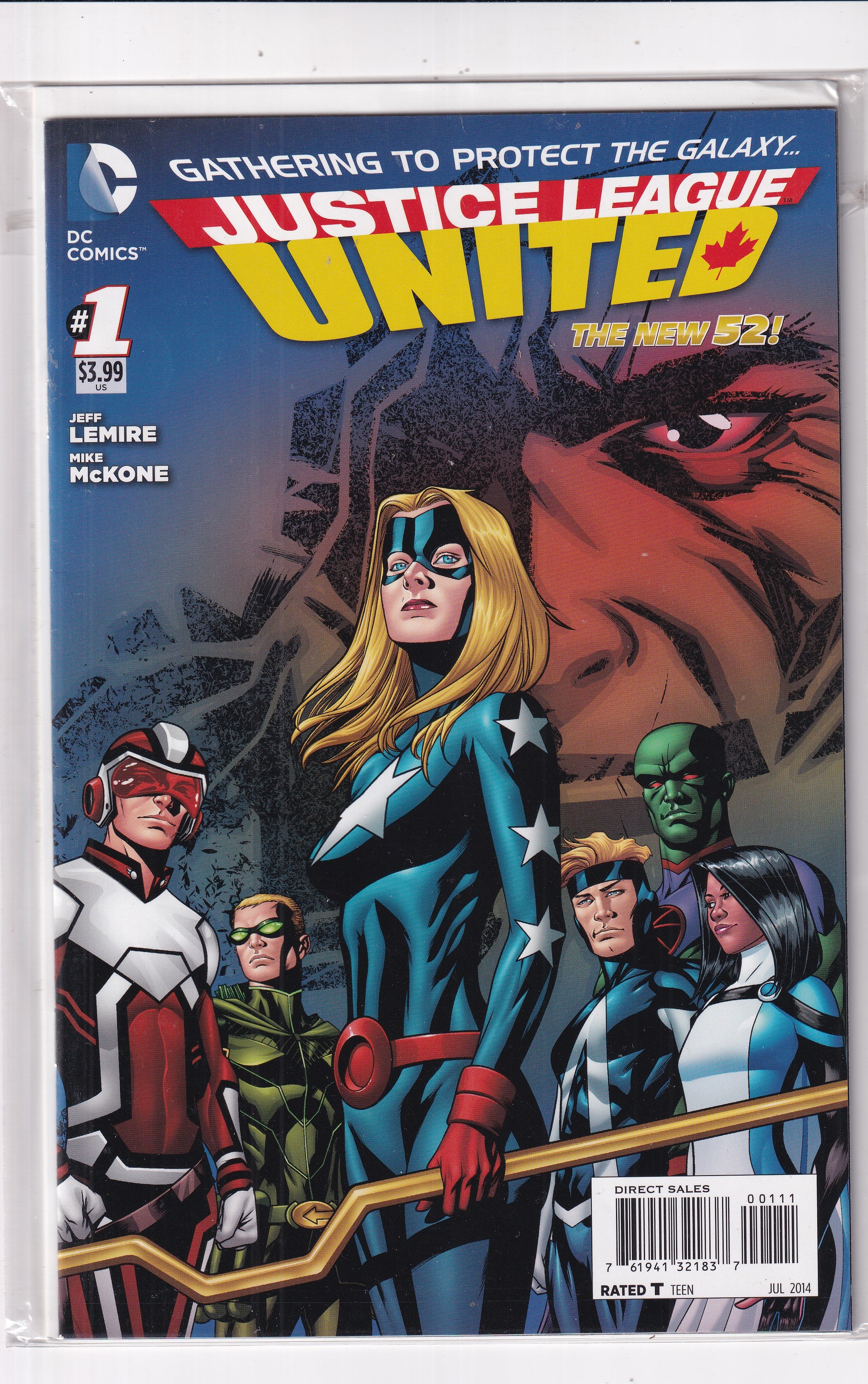 JUSTICE LEAGUE UNITED #1 - Slab City Comics 