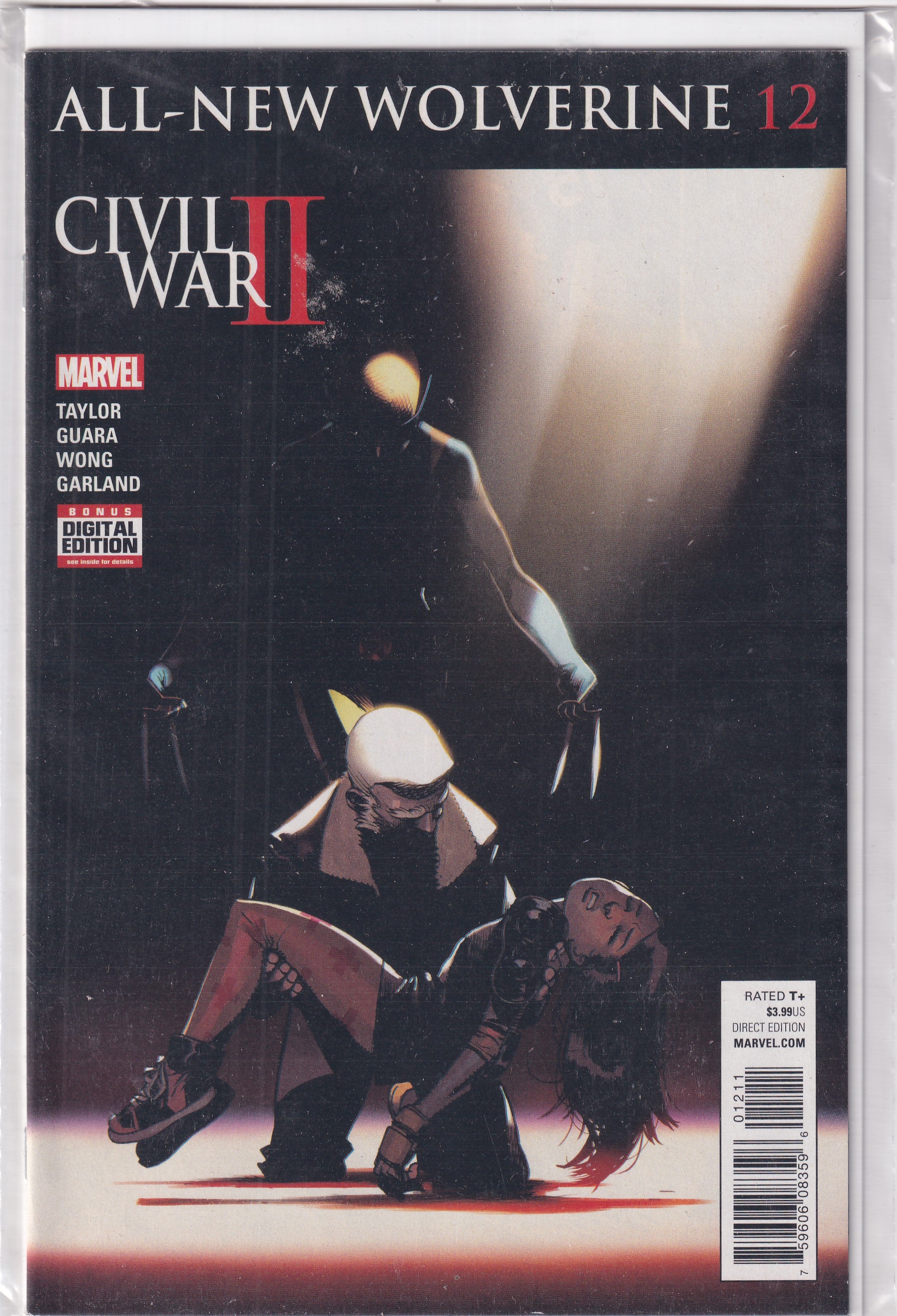 ALL-NEW WOLVERINE CIVIL WAR II #12 - Slab City Comics 