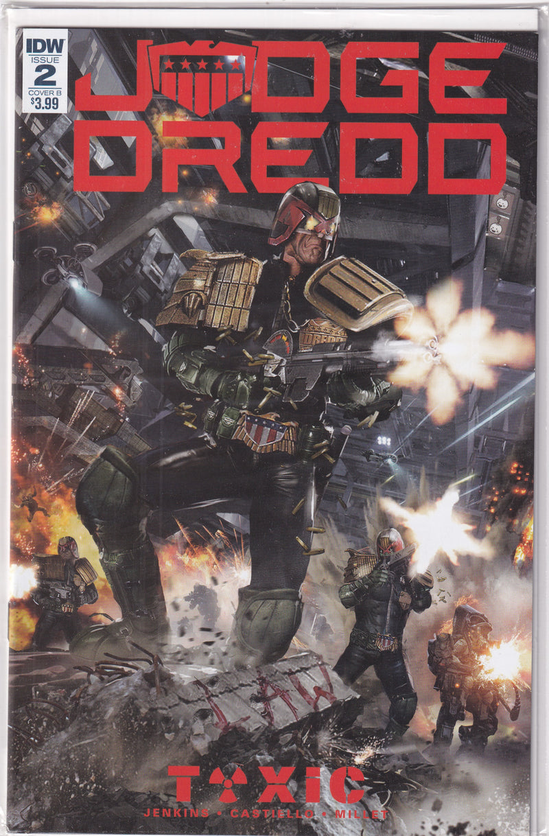 JUDGE DREDD VARIANT - Slab City Comics 