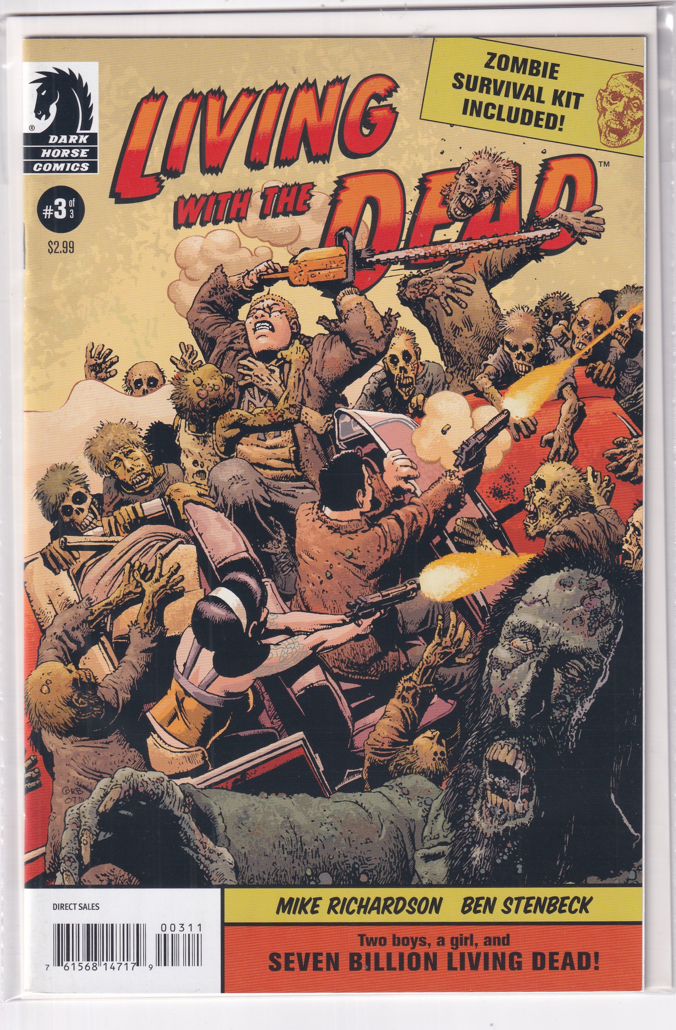 LIVING WITH THE DEAD #3 - Slab City Comics 