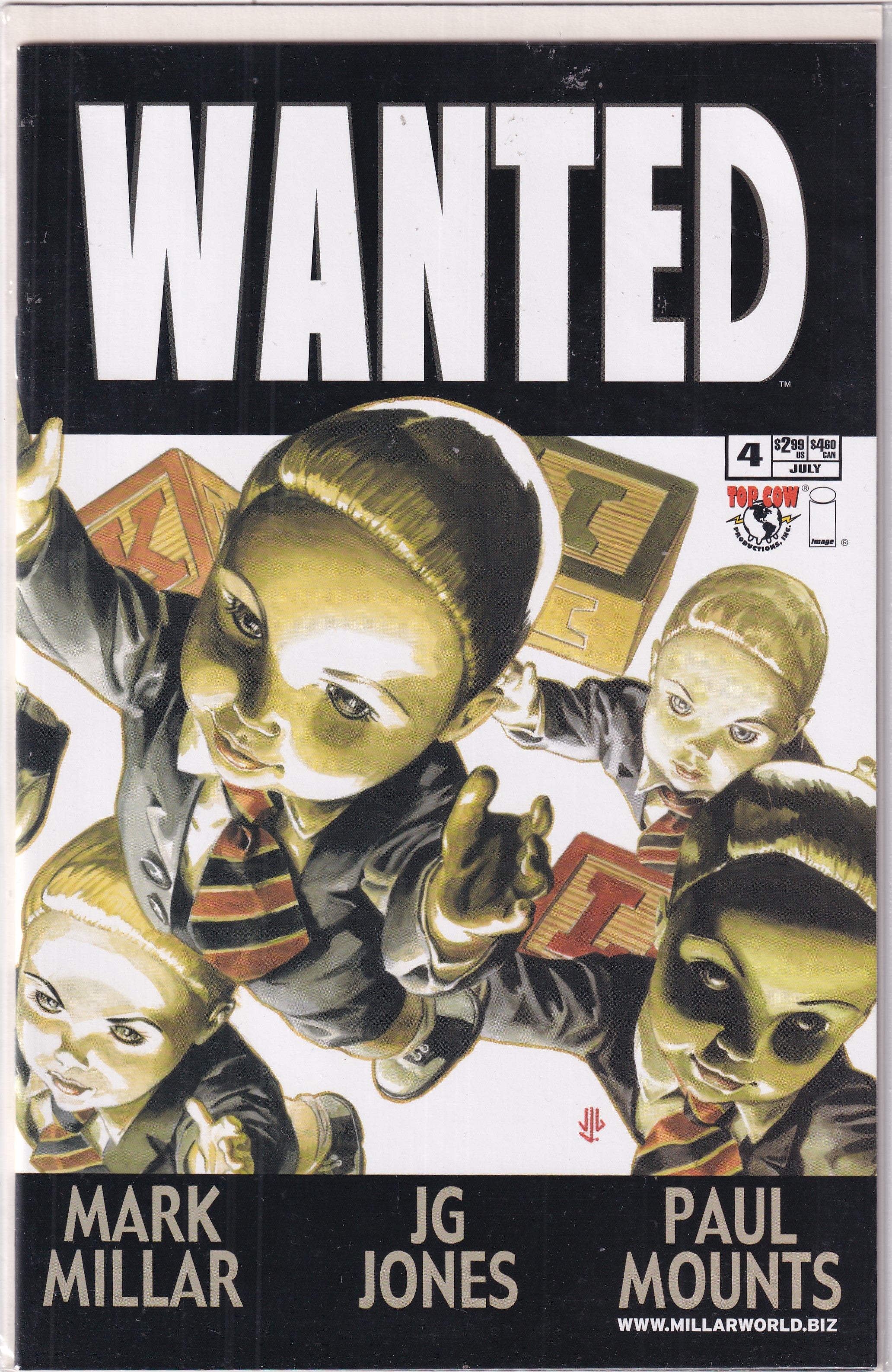 WANTED #4 - Slab City Comics 