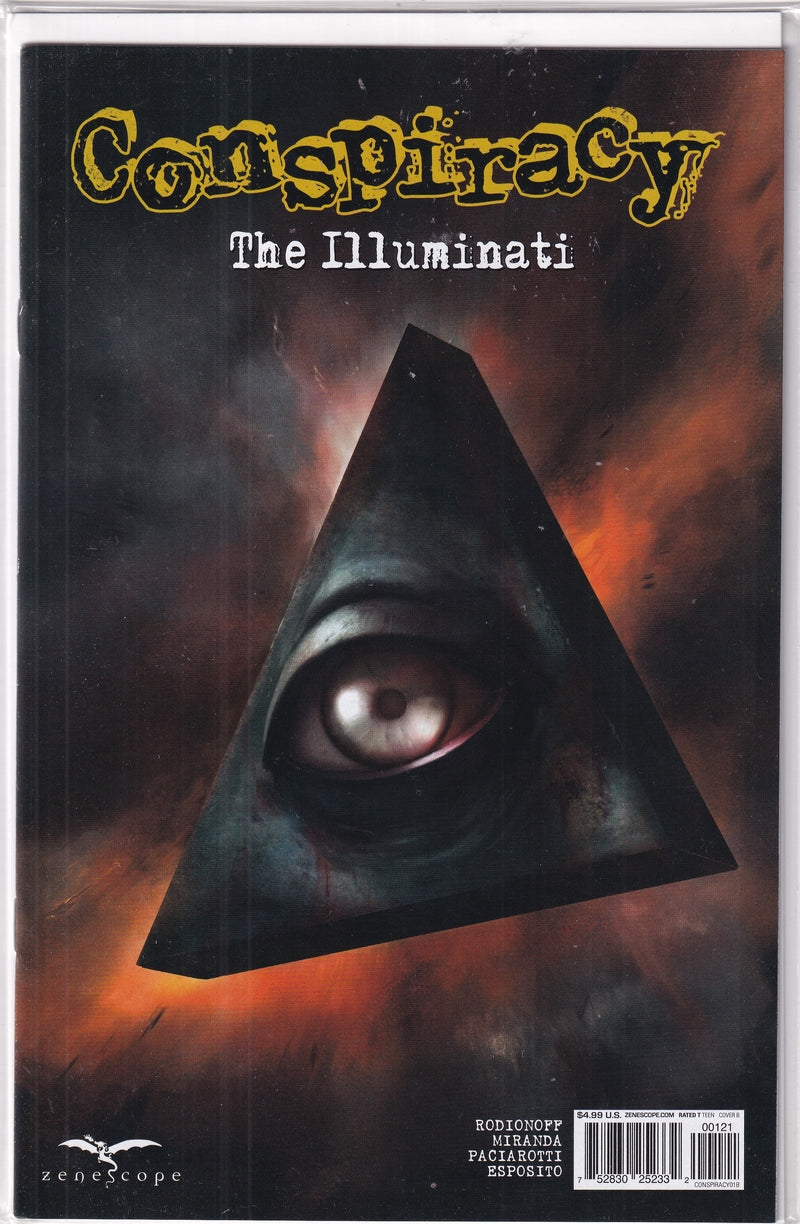CONSCPIRACY ILLUMINATI - Slab City Comics 