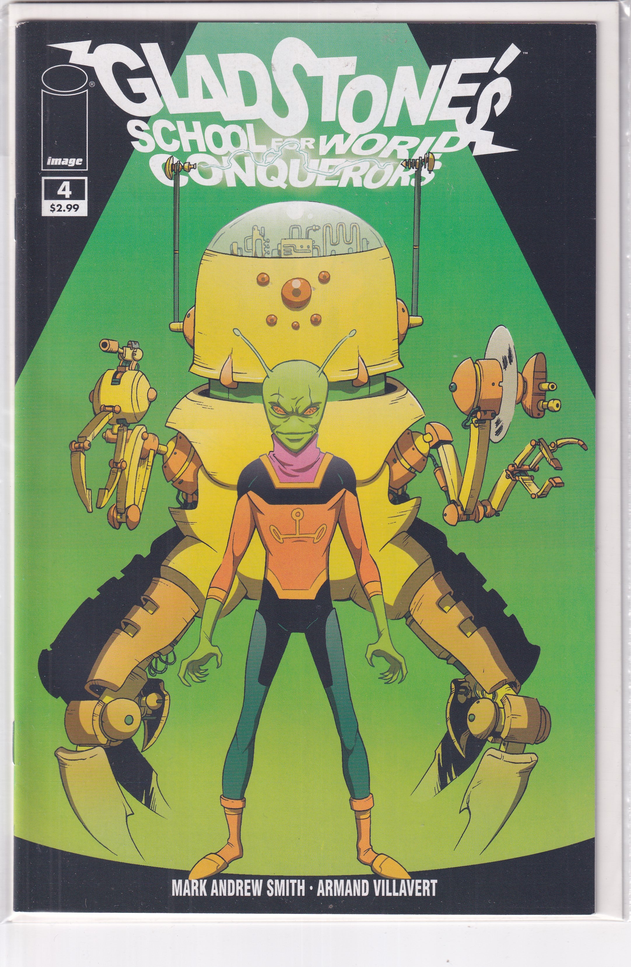 GLADSTONE'S SCHOOL FOR WORLD CONQUERORS #4 - Slab City Comics 