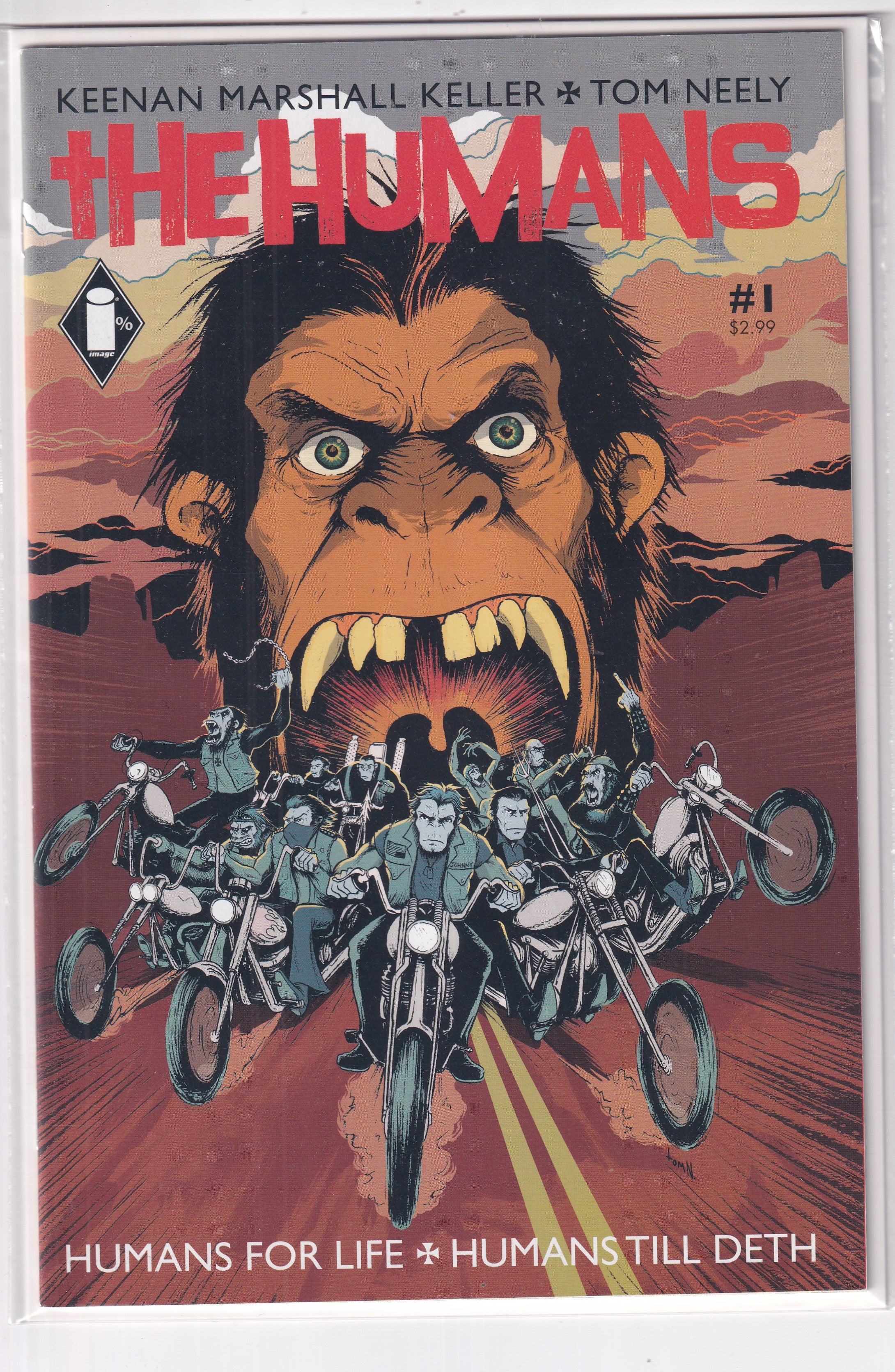 HUMANS #1 - Slab City Comics 