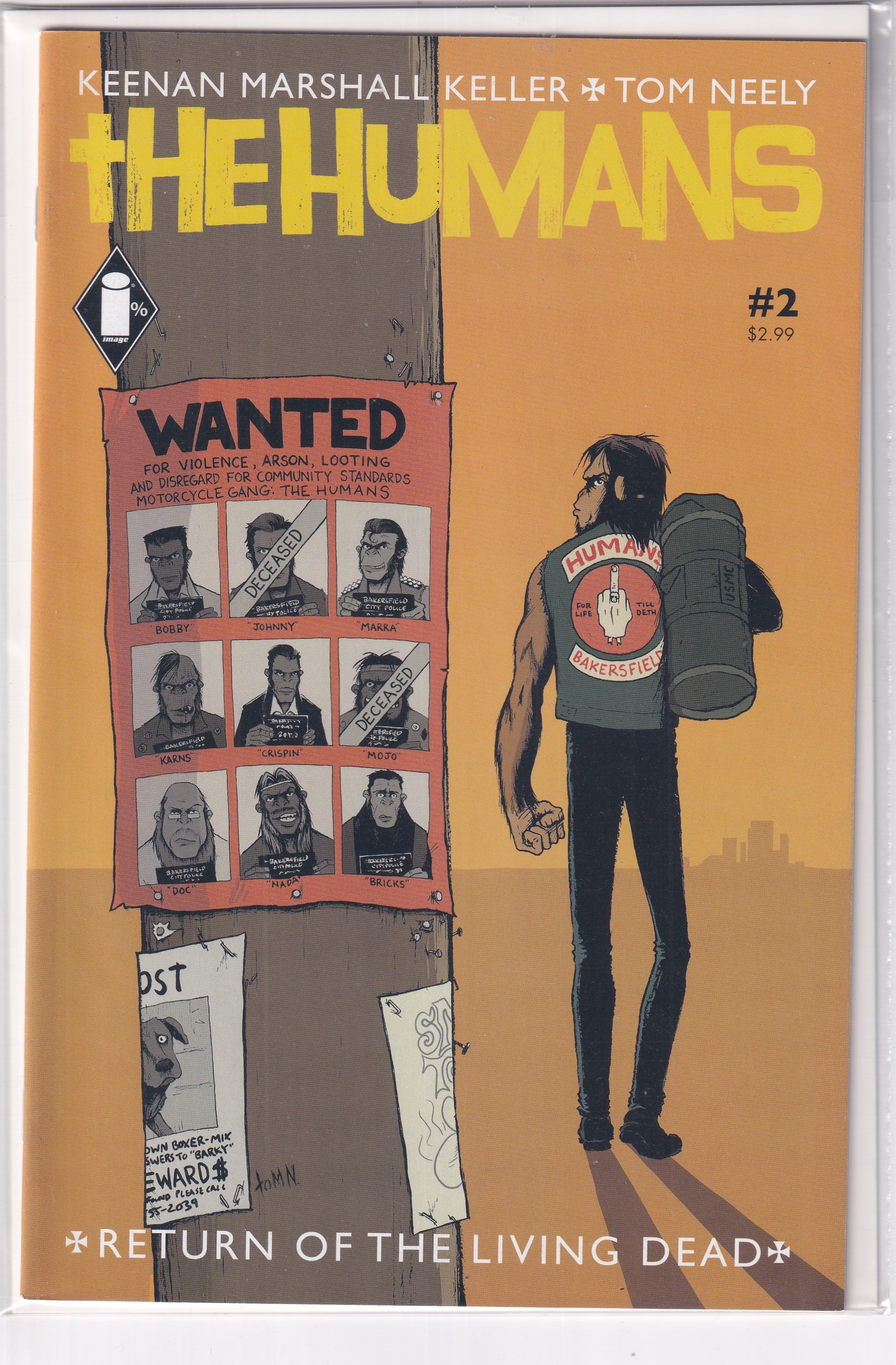 HUMANS #2 - Slab City Comics 