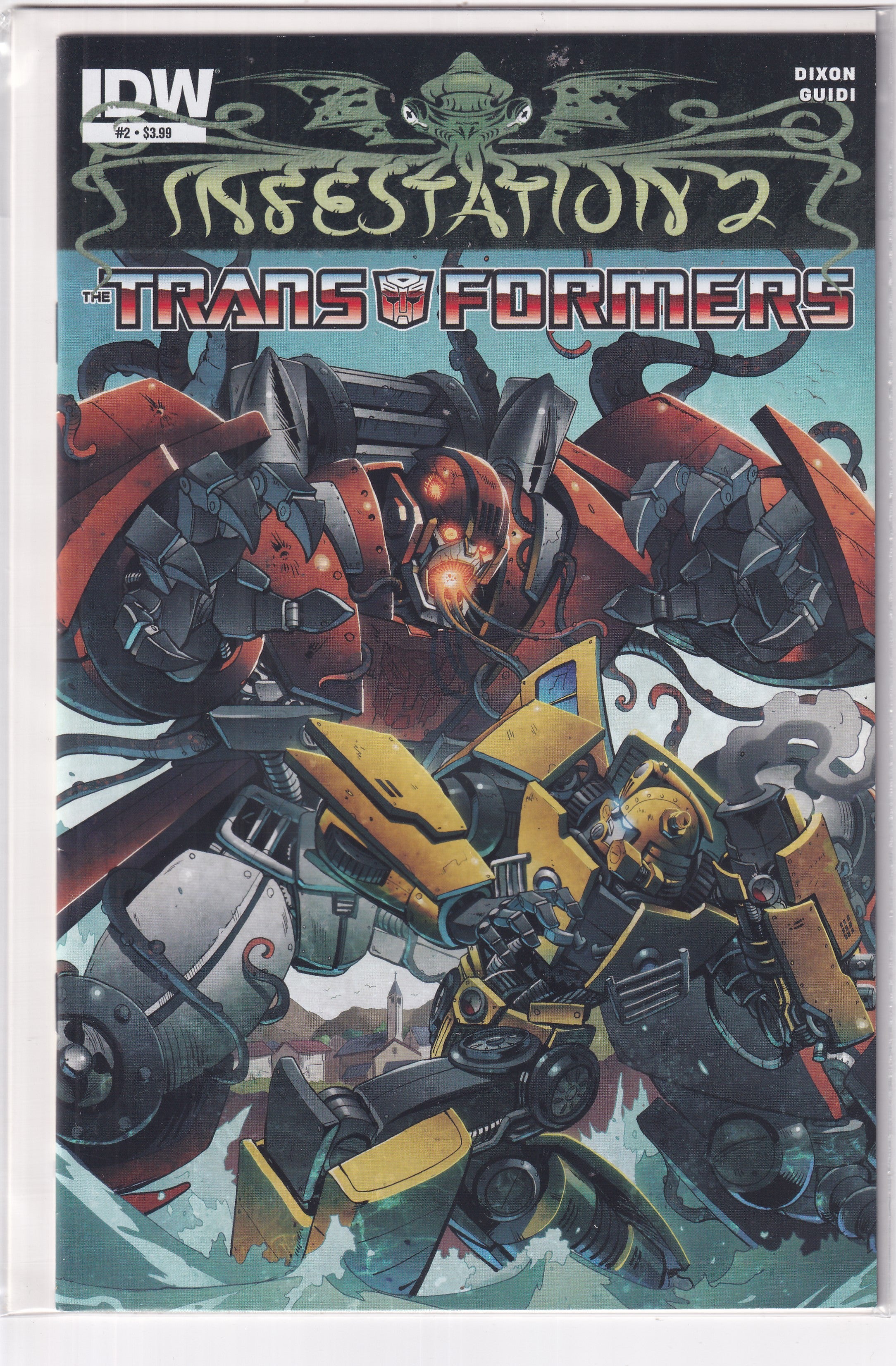 TRNSFORMERS INFESTATION #2 - Slab City Comics 