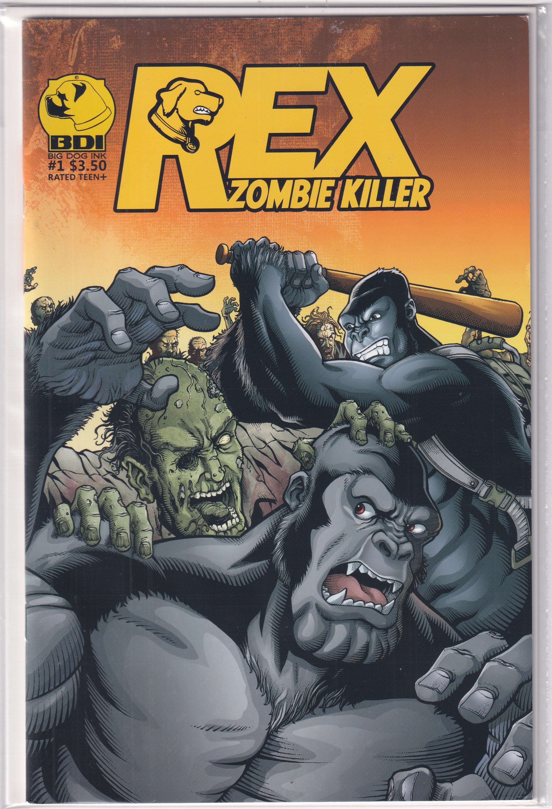 REX ZOMBIE KILLER #1 - Slab City Comics 
