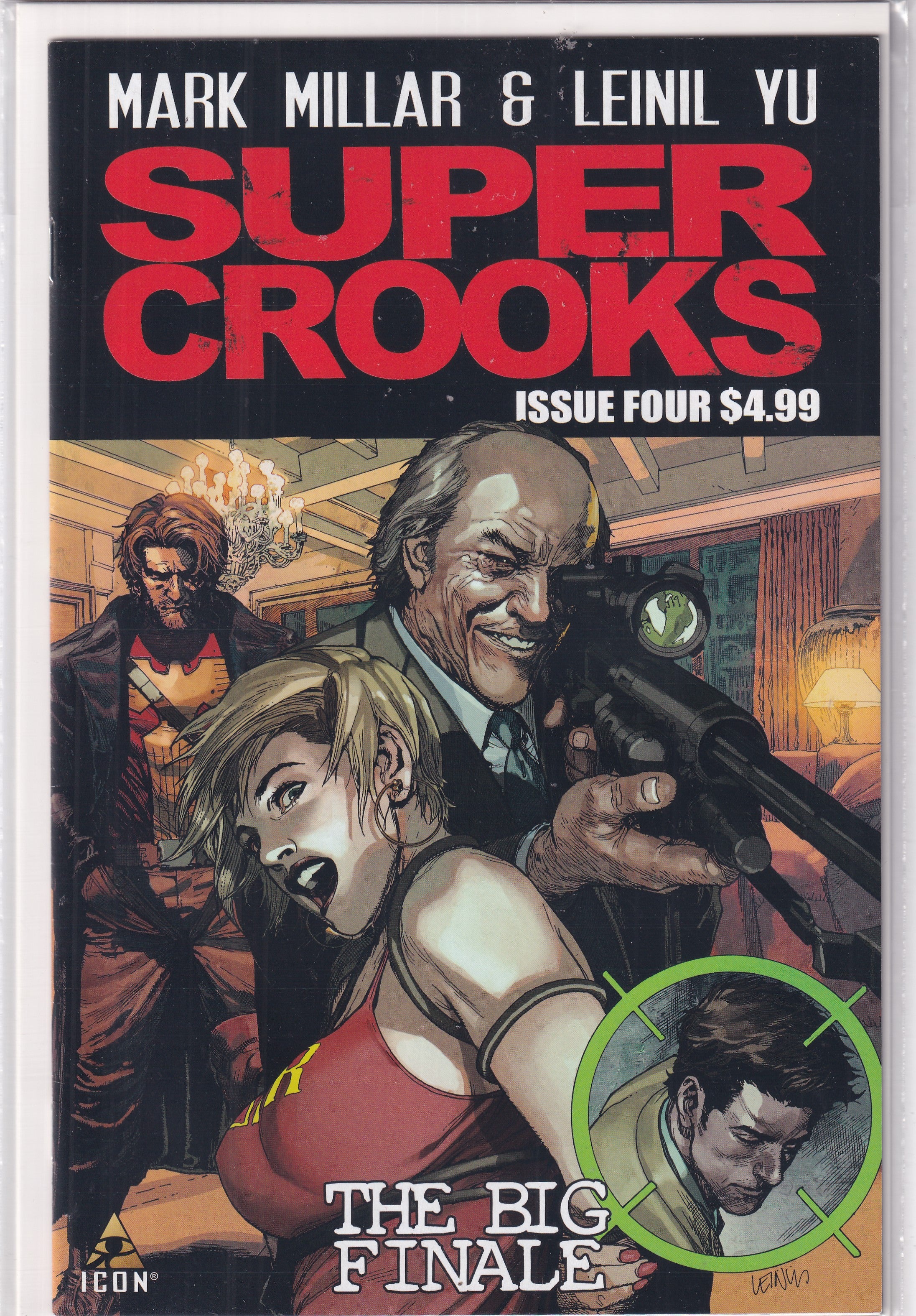 SUPER CROOKS #4 - Slab City Comics 