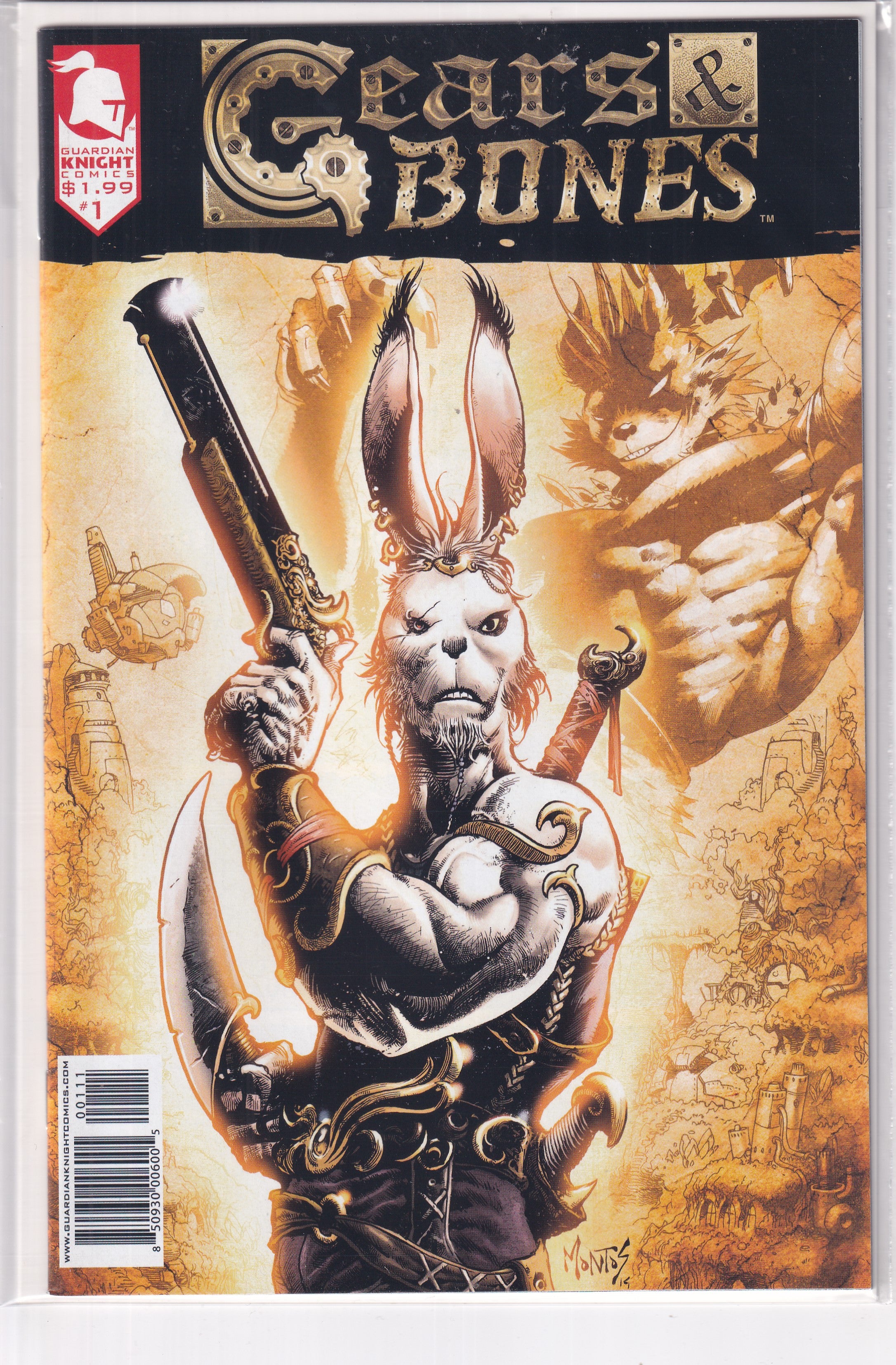 GEARS & BONES #1 - Slab City Comics 