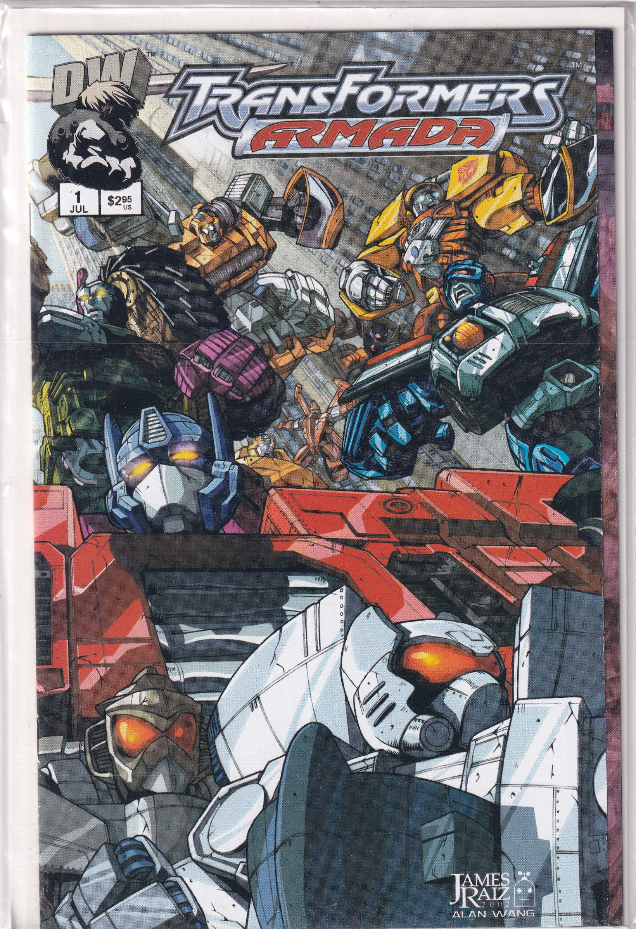 TRANSFORMERS ARMADA #1 - Slab City Comics 