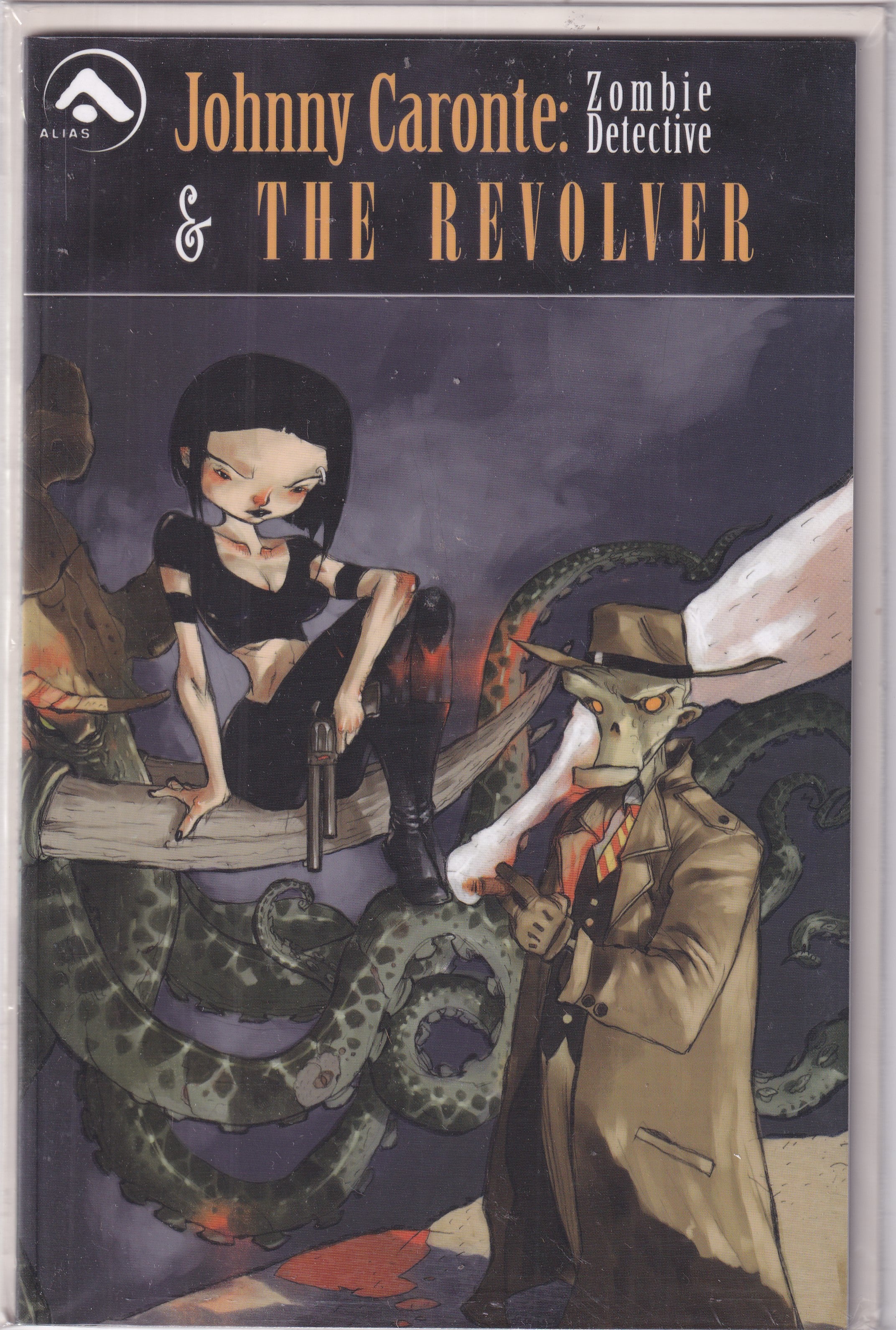 JOHNNY CARONTE: ZOMBIE DETECTIVE & THE REVOLVER - Slab City Comics 