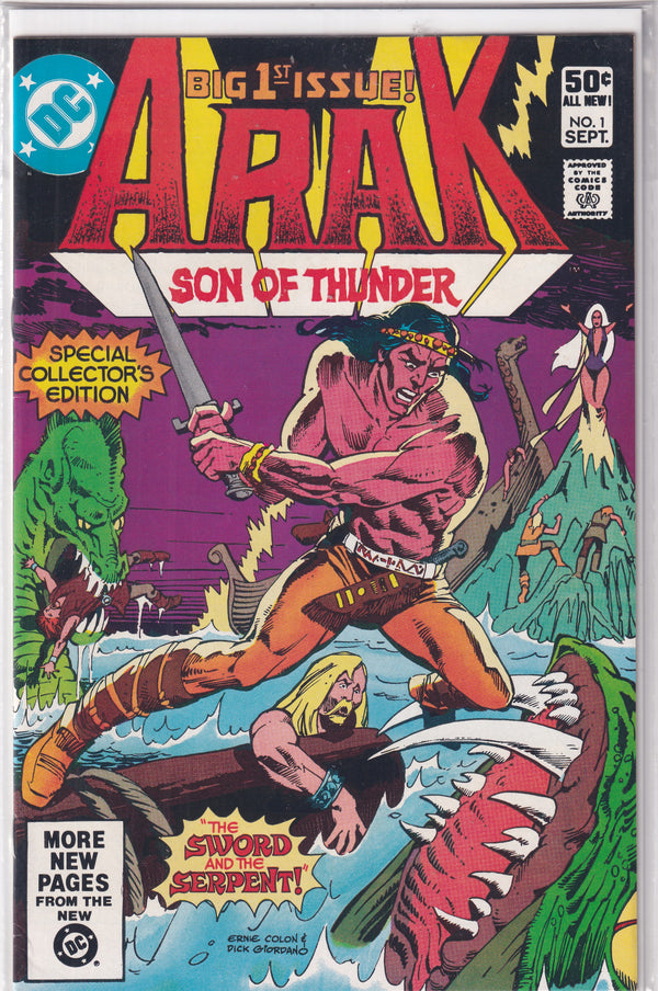 ARAK SON OF THUNDER #1 - Slab City Comics 