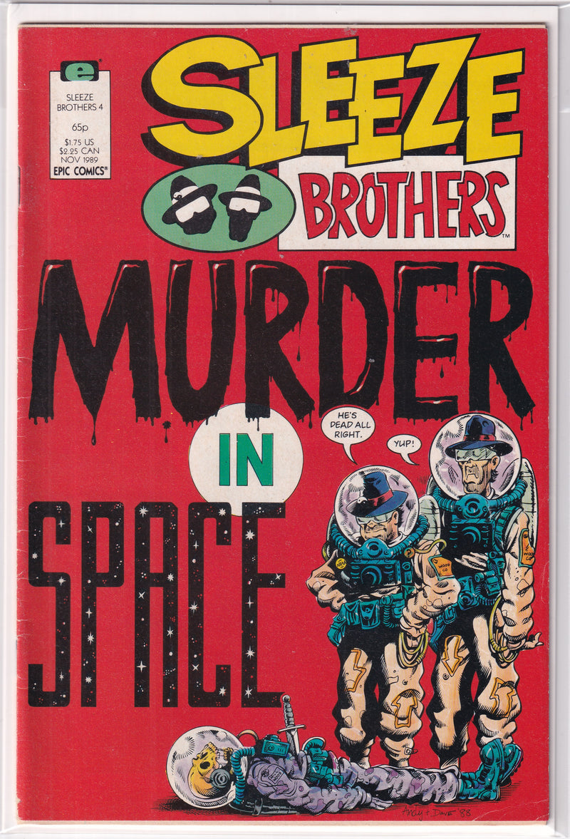 SLEEZE BROTHERS MURDER IN SPACE
