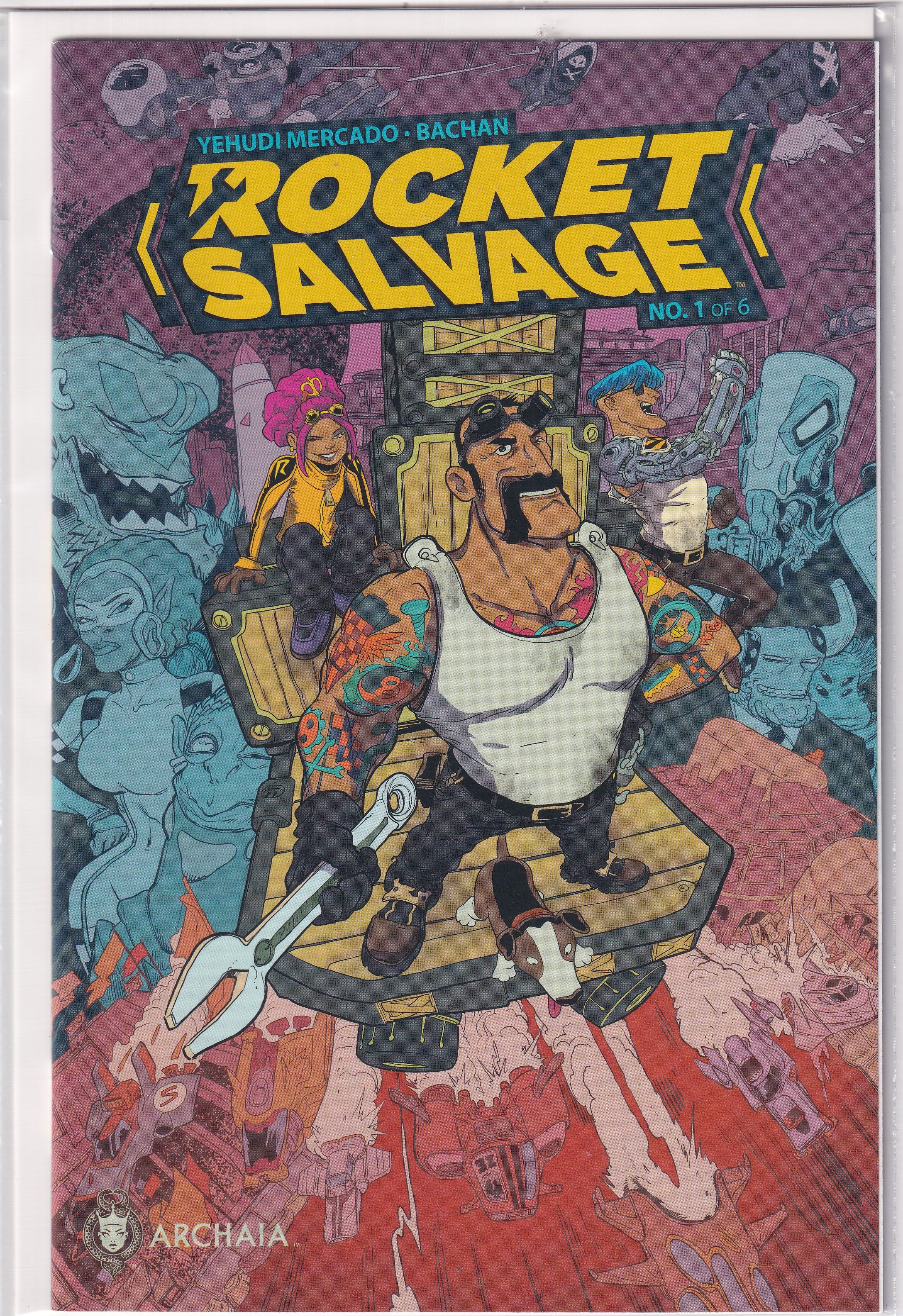 ROCKET SALVAGE #1 - Slab City Comics 