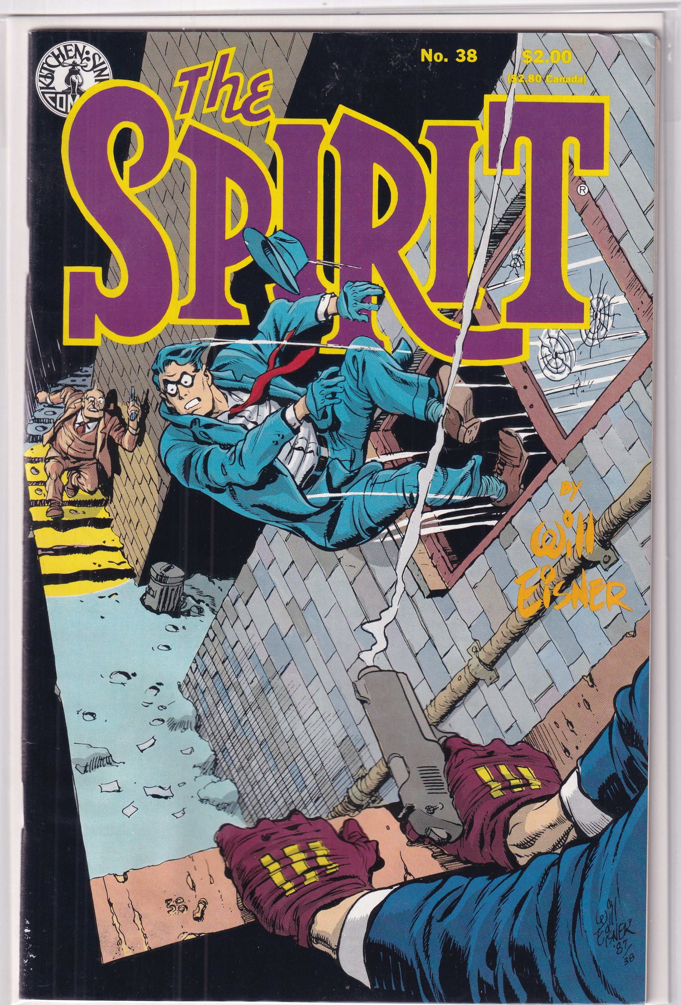 SPIRIT #38 - Slab City Comics 