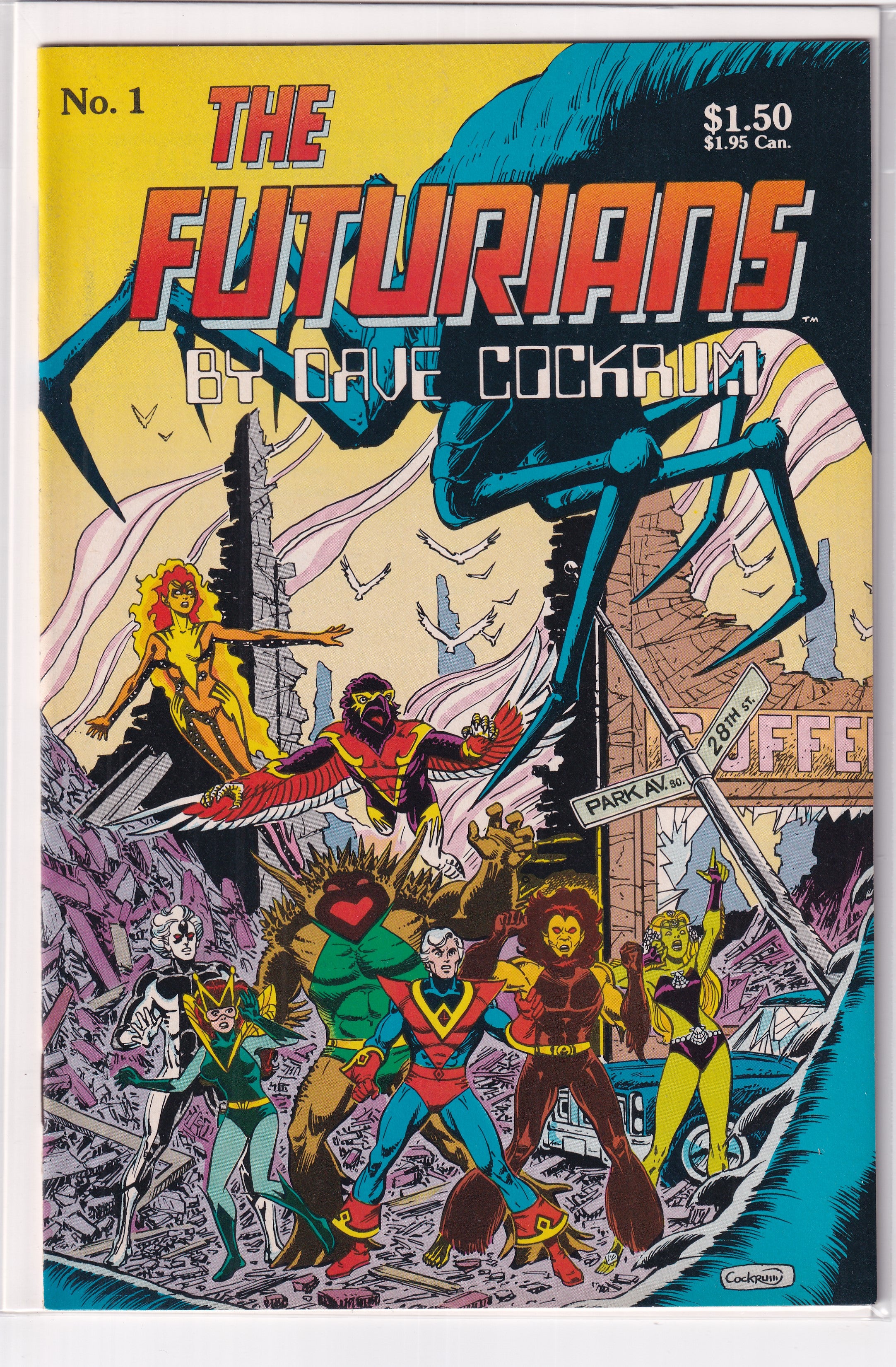 FUTURIANS #1 - Slab City Comics 
