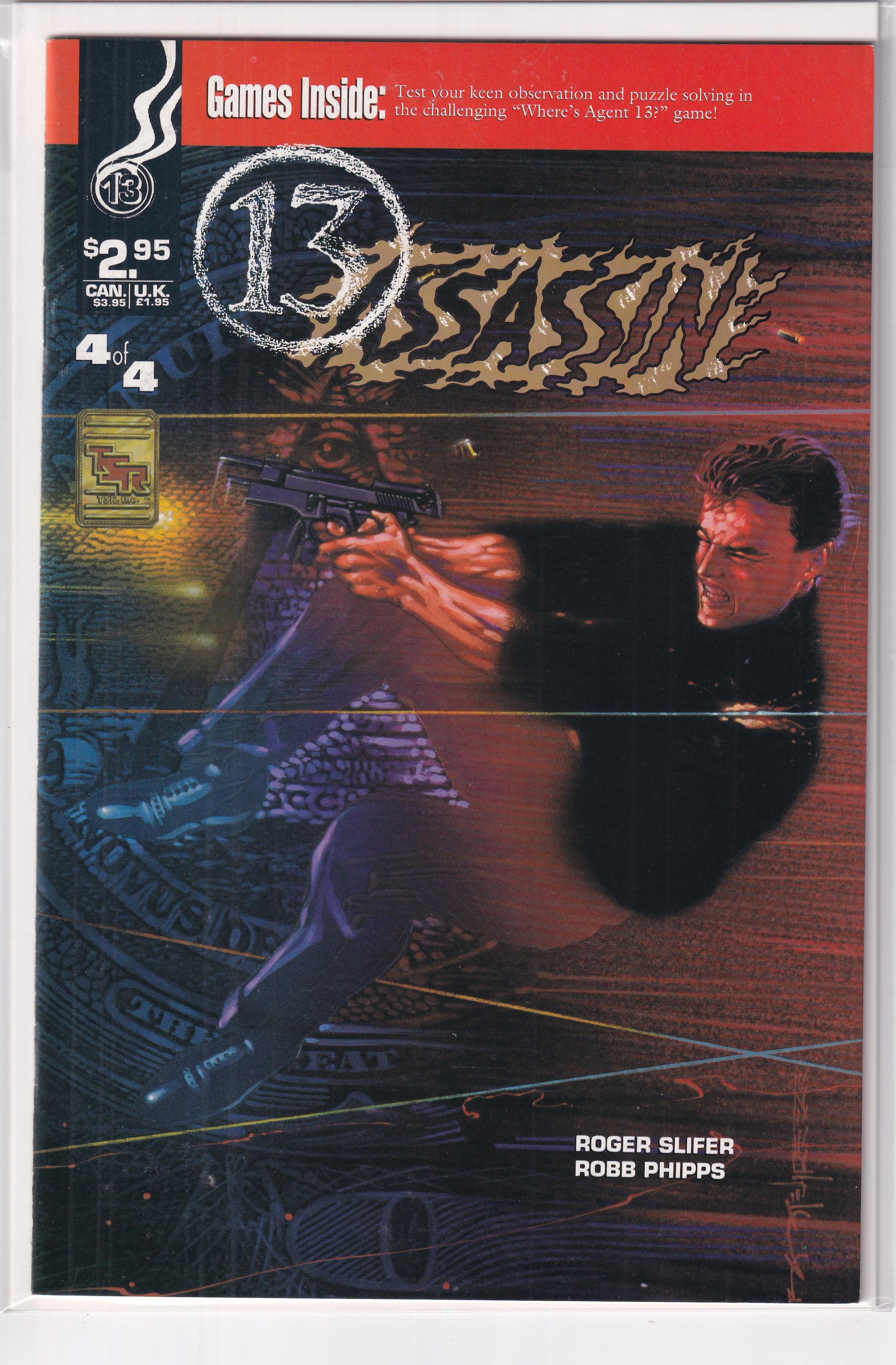 ASSASSIN 13 #4 - Slab City Comics 