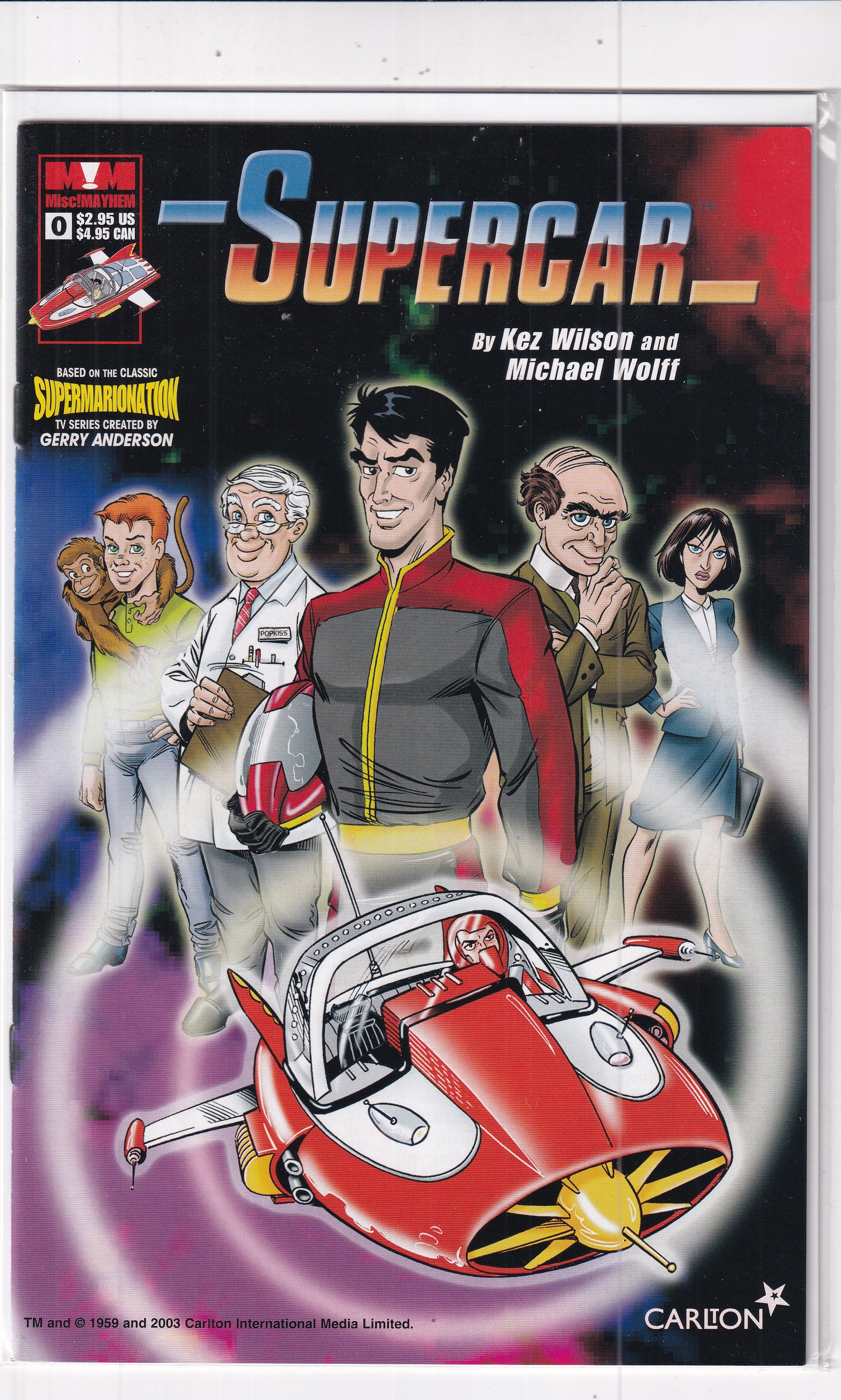 SUPERCAR #0 - Slab City Comics 