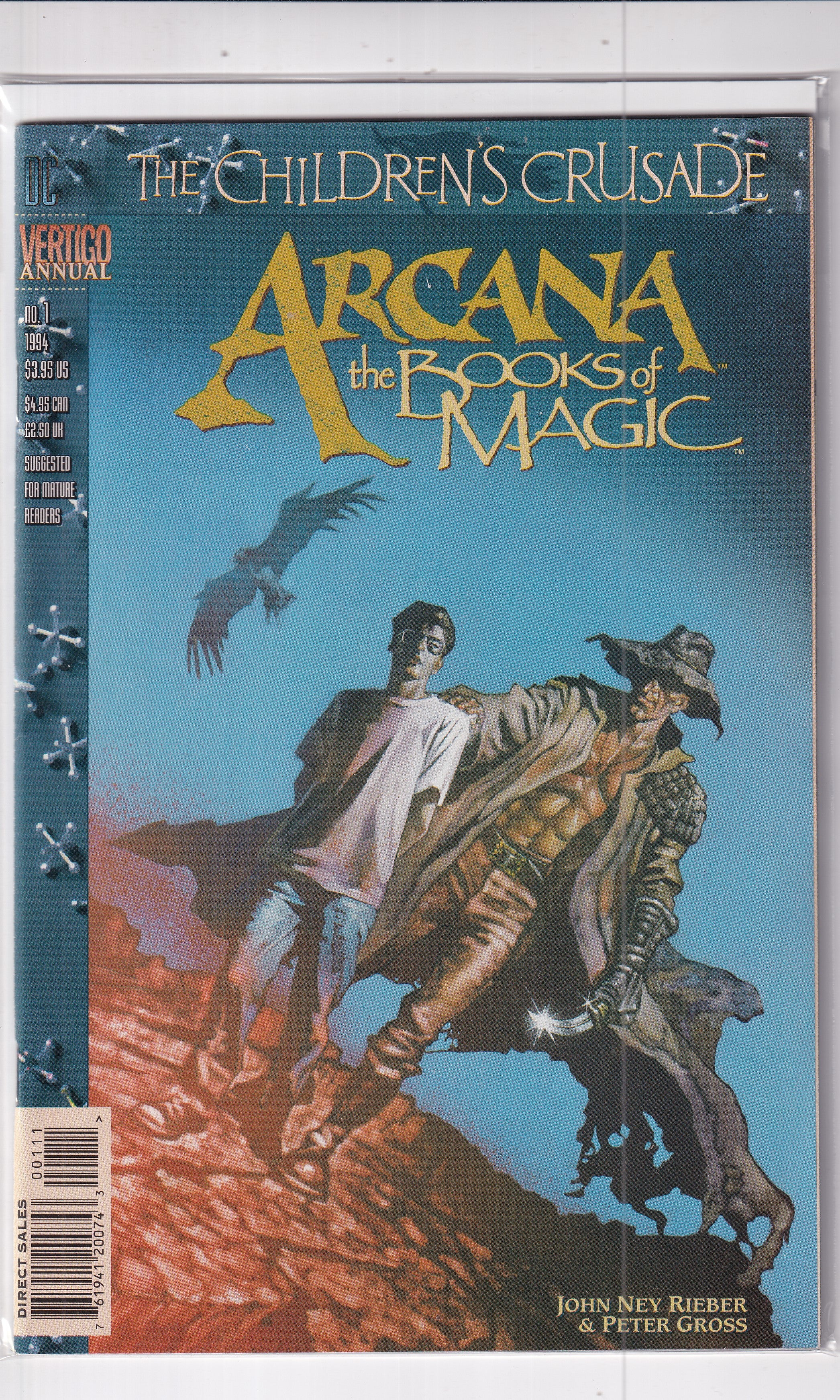 CHILDREN'S CRUSADE ARCANA BOOKS OF MAGIC #1 - Slab City Comics 