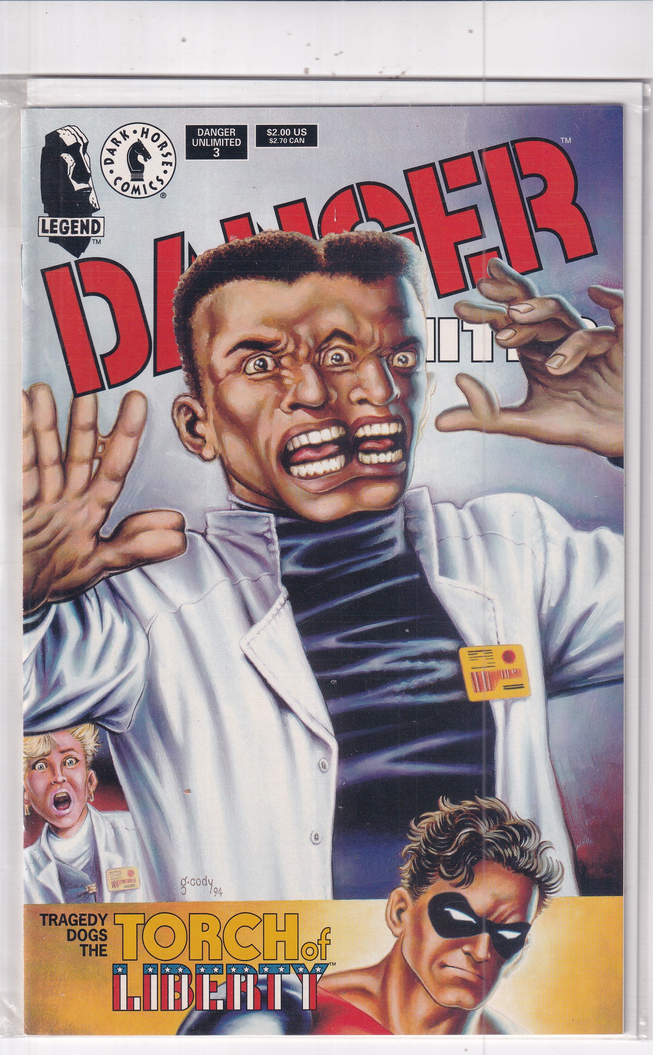 DANGER UNLIMITED #3 - Slab City Comics 