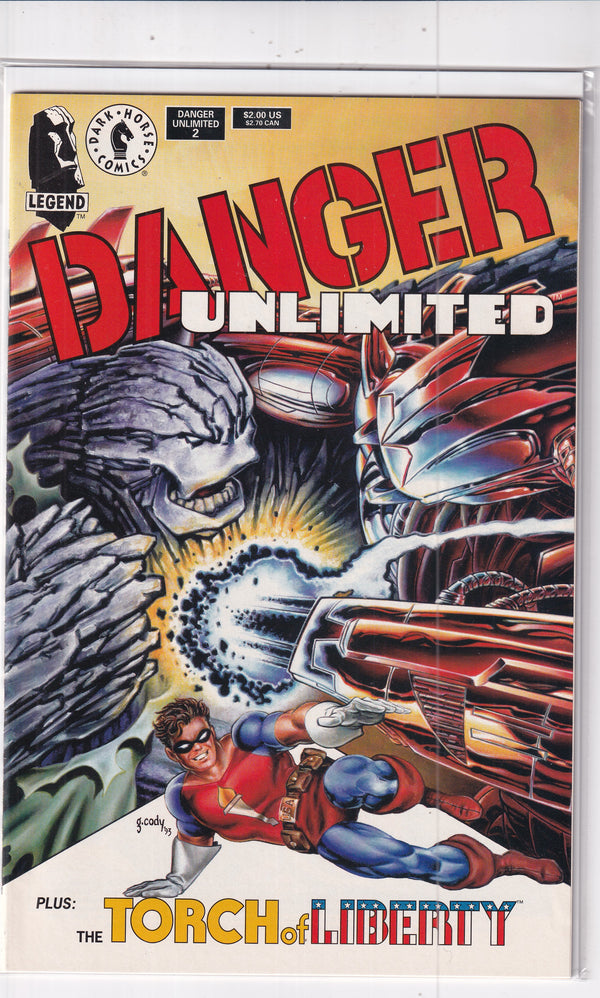 DANGER UNLIMITED #2 - Slab City Comics 