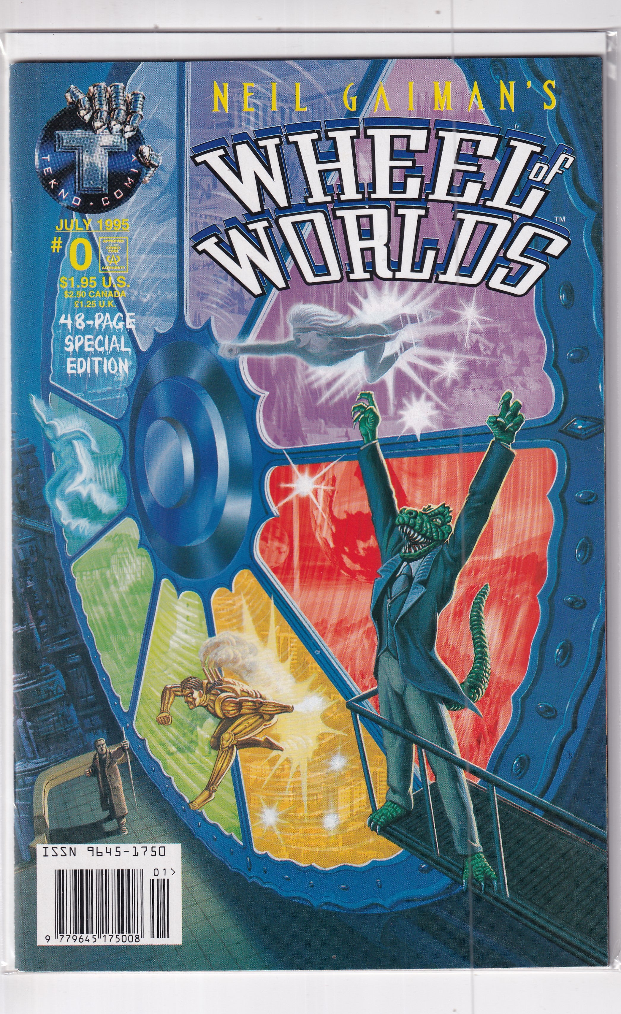 WHEEL OF WORLDS #0 - Slab City Comics 