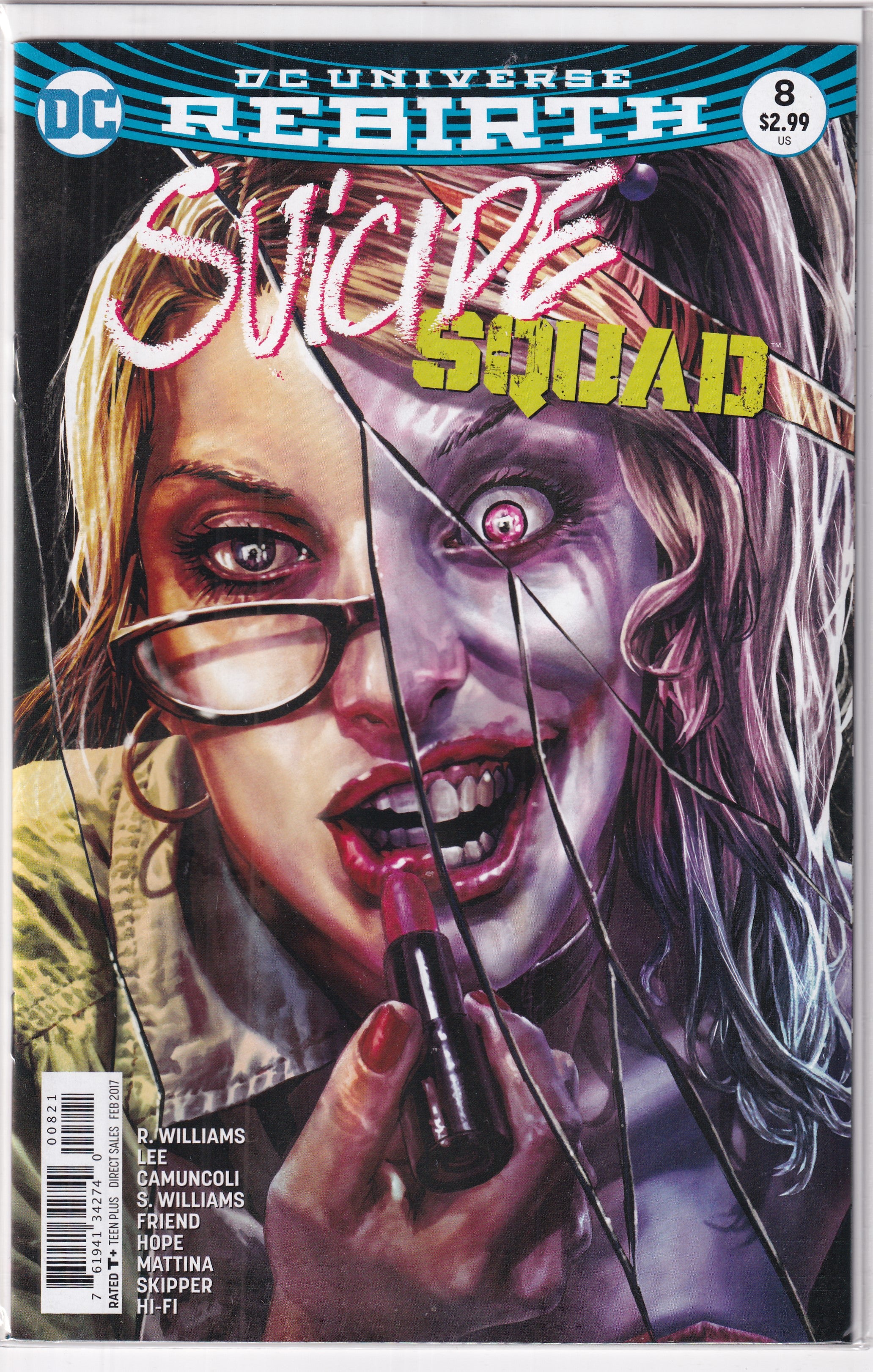 DC UNIVERSE REBIRTH #8 - Slab City Comics 