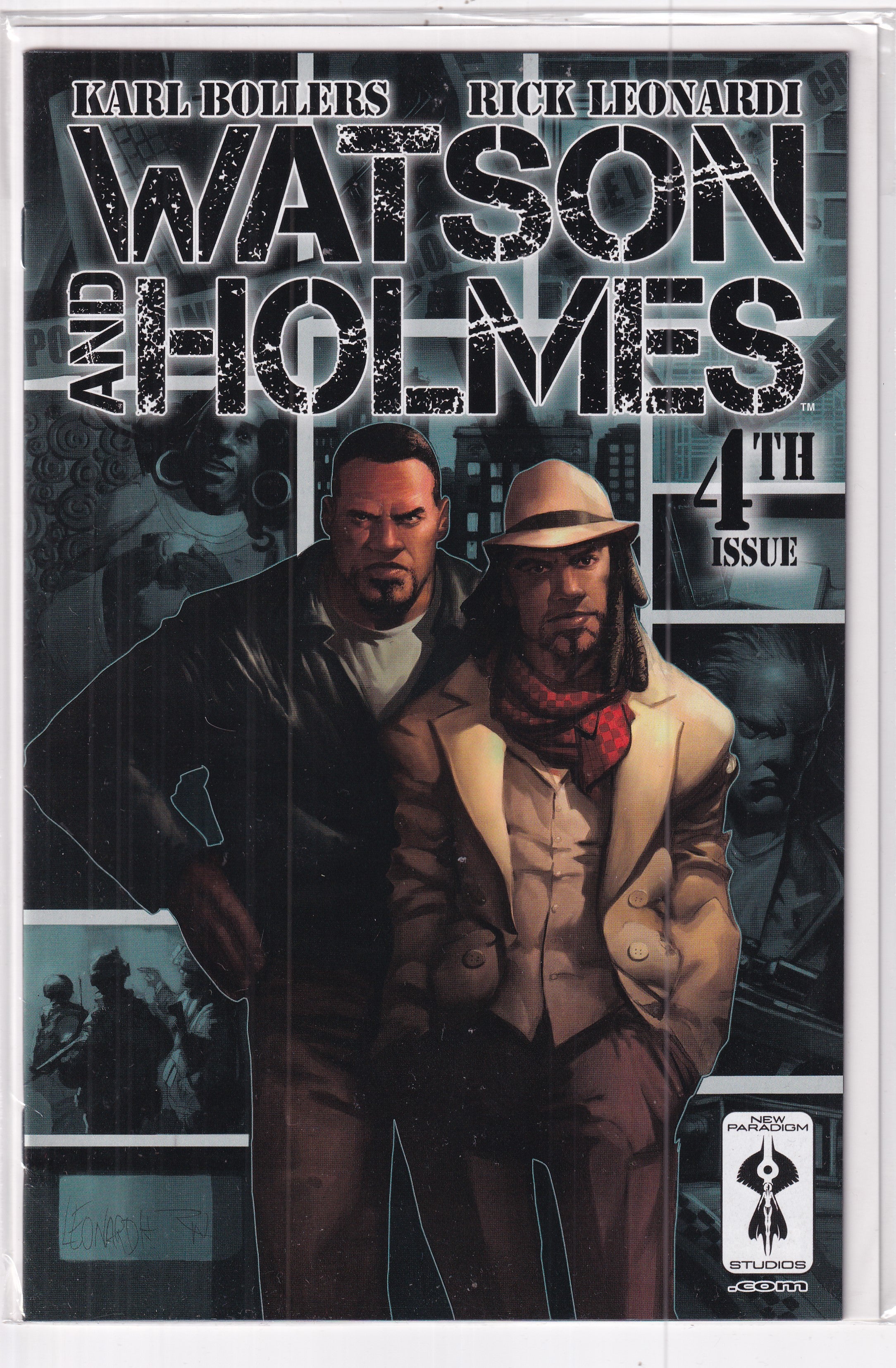 WATSON AND HOLMES #4 - Slab City Comics 