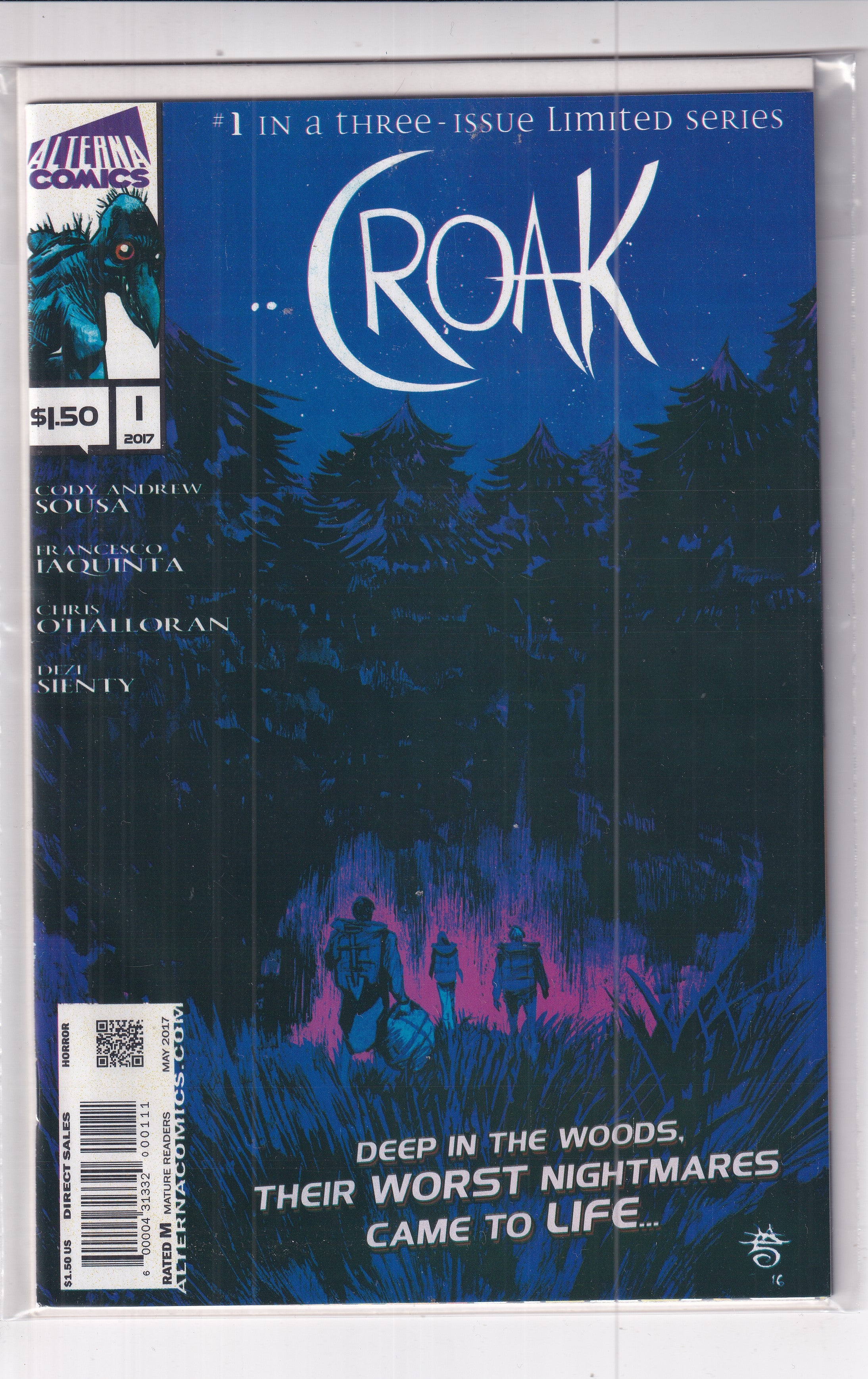 CROAK #1 - Slab City Comics 