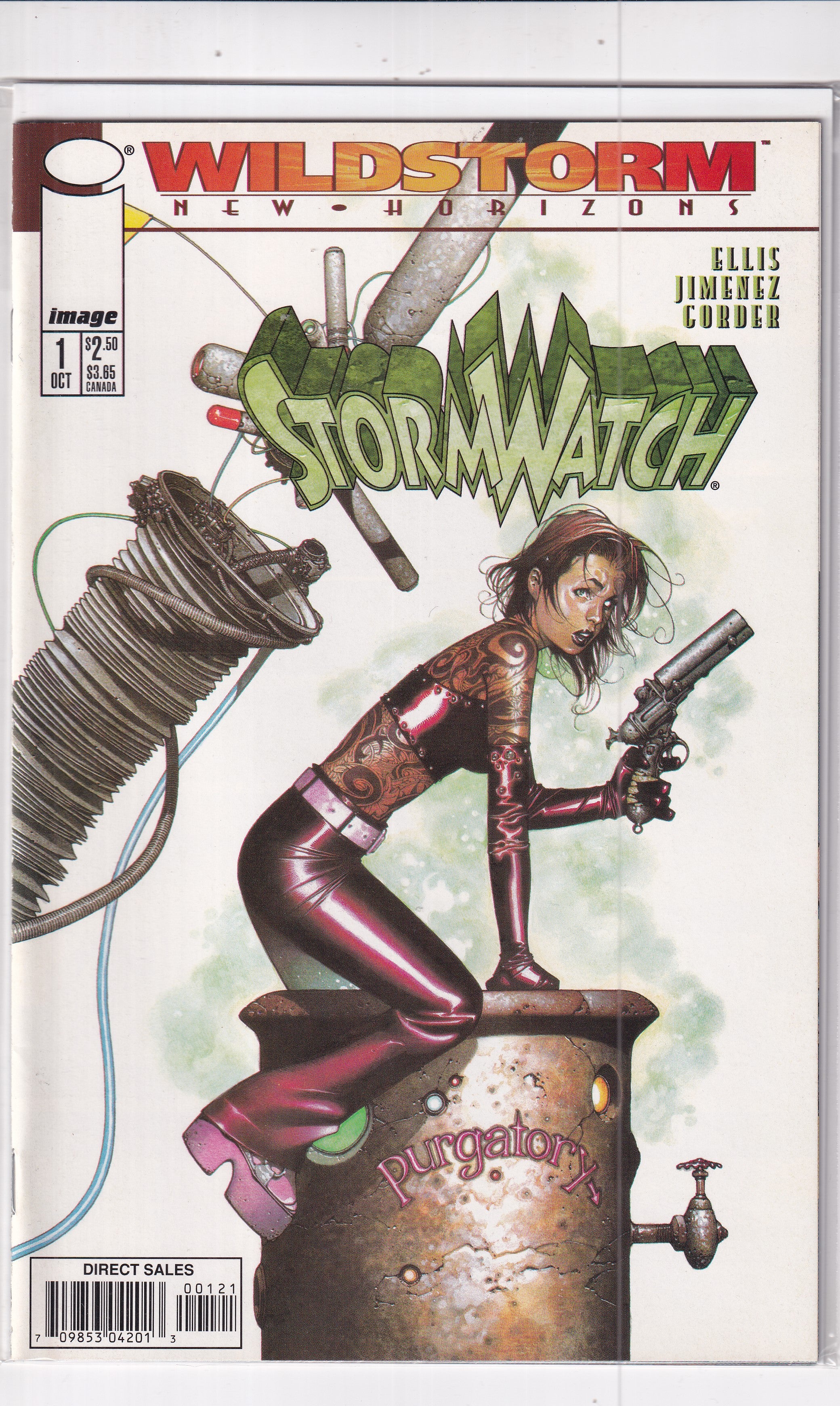WILDSTORM NEW HORIZONS STORMWATCH #1 - Slab City Comics 