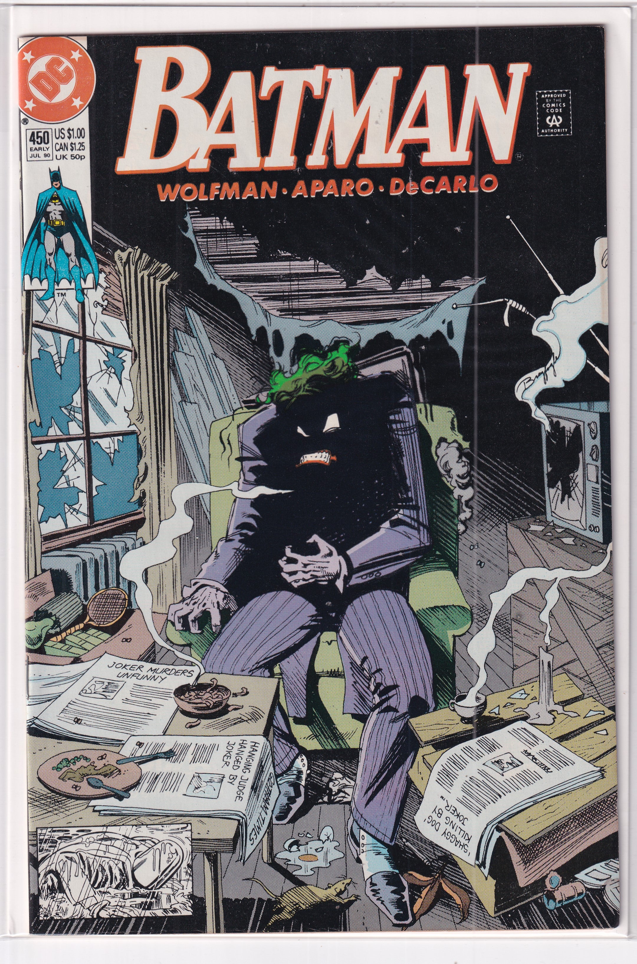 BATMAN #450 - Slab City Comics 