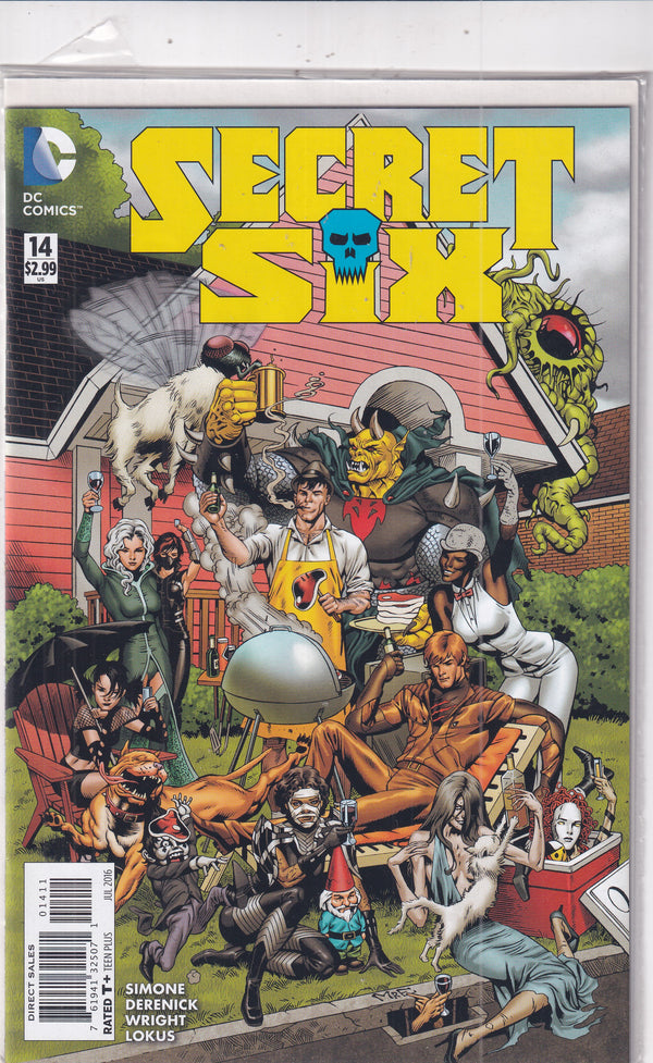 SECRET SIX #14 - Slab City Comics 