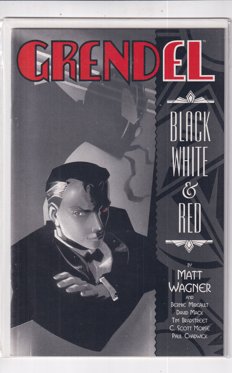 GRENDEL BLACK WHITE & RED