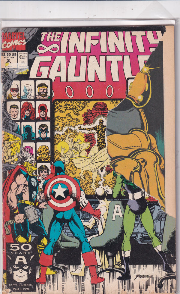 INFINITY GAUNTLET #2 - Slab City Comics 