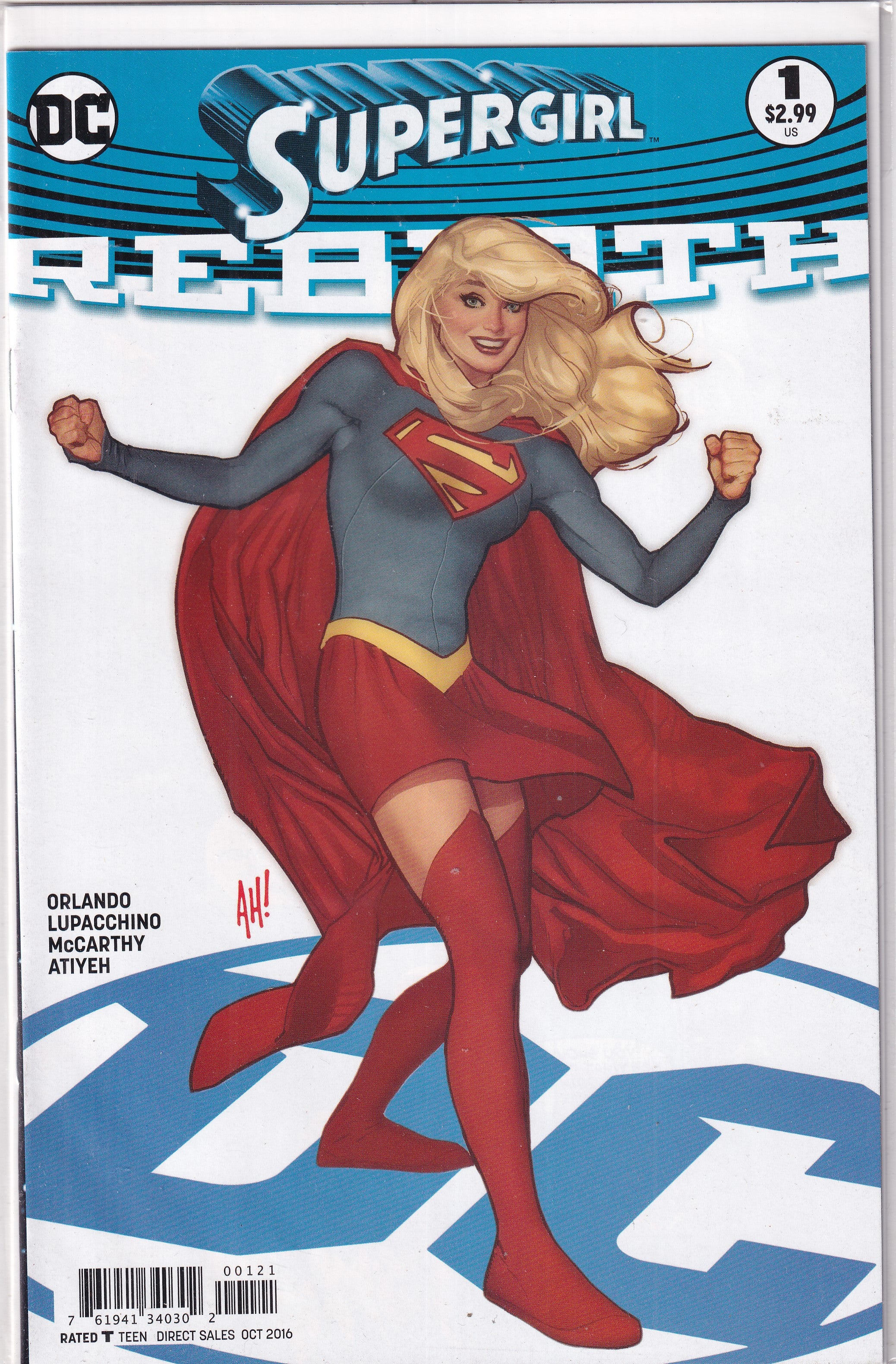 SUPERGIRL REBIRTH #1 - Slab City Comics 