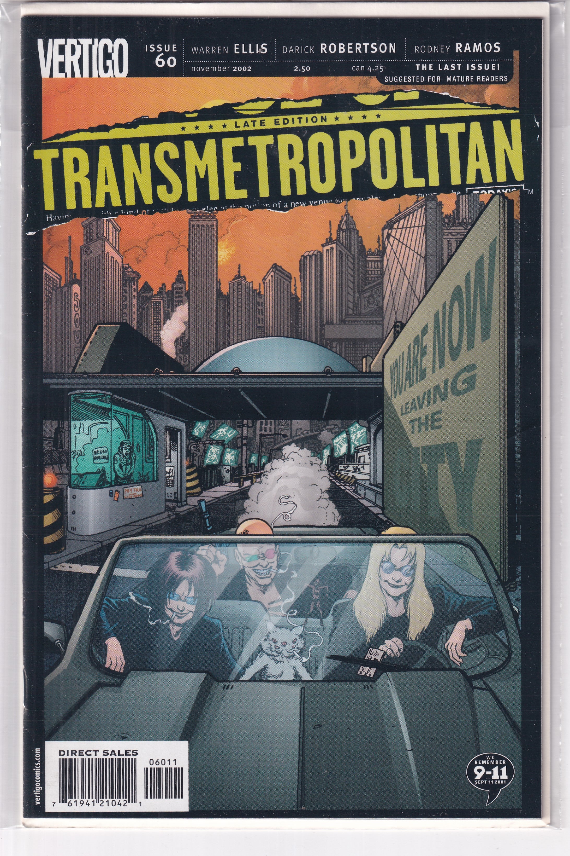 TRANSMETROPOLITAN #60 - Slab City Comics 