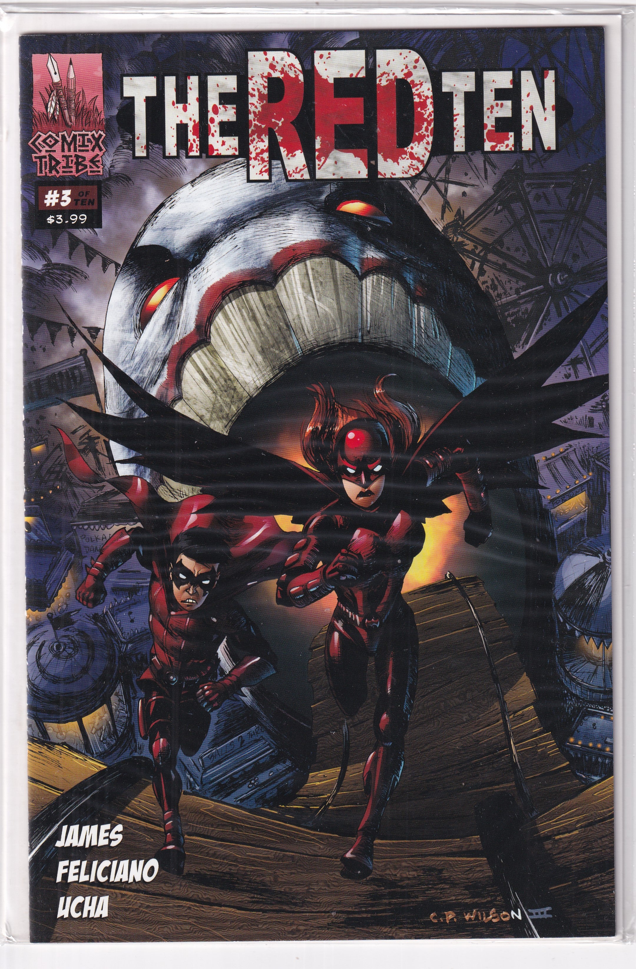 RED TEN #3 - Slab City Comics 