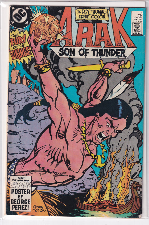 ARAK SON OF THUNDER #31 - Slab City Comics 