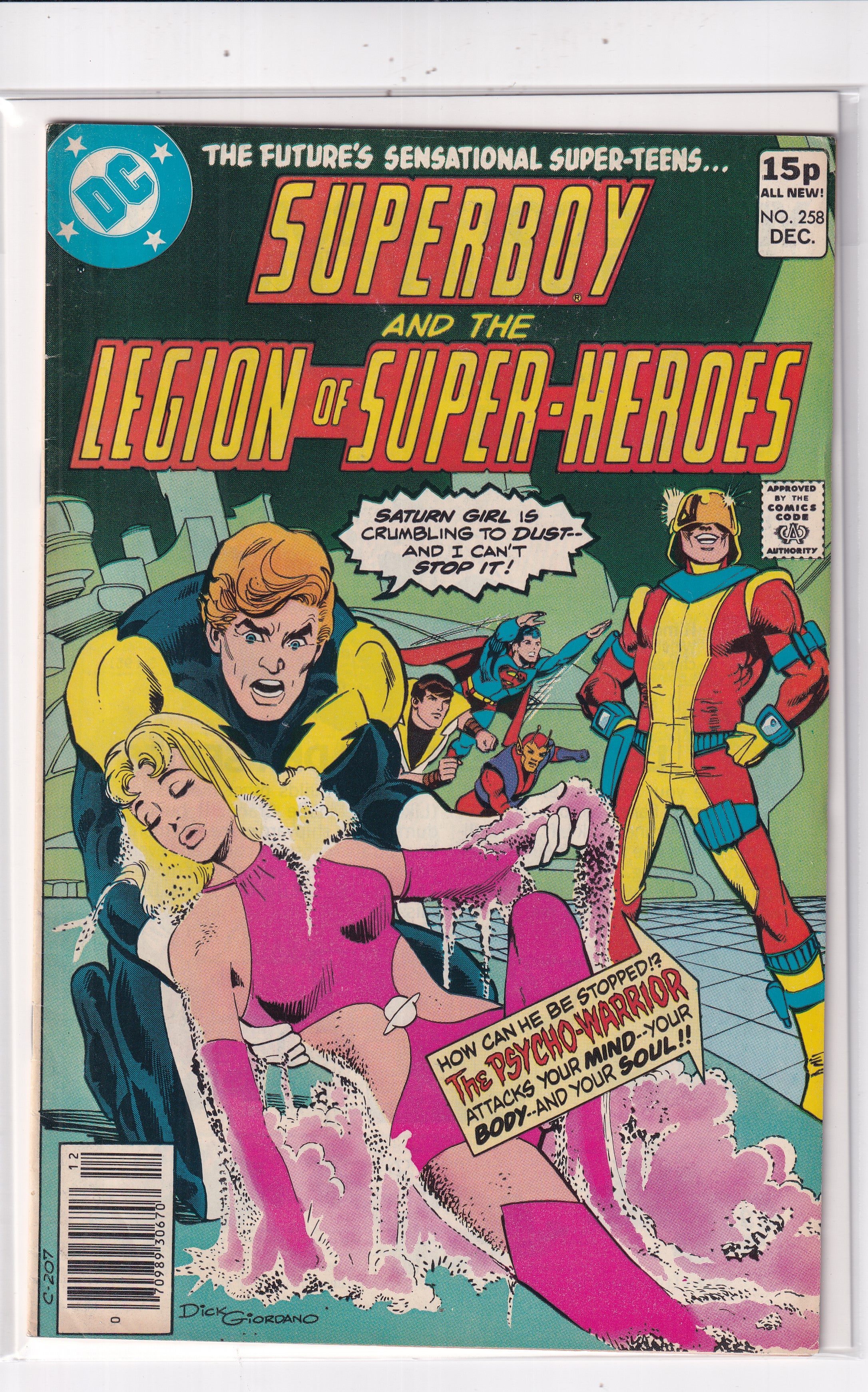 SUPERBOY AND THE LEGION OF SUPER-HEROES #258 - Slab City Comics 