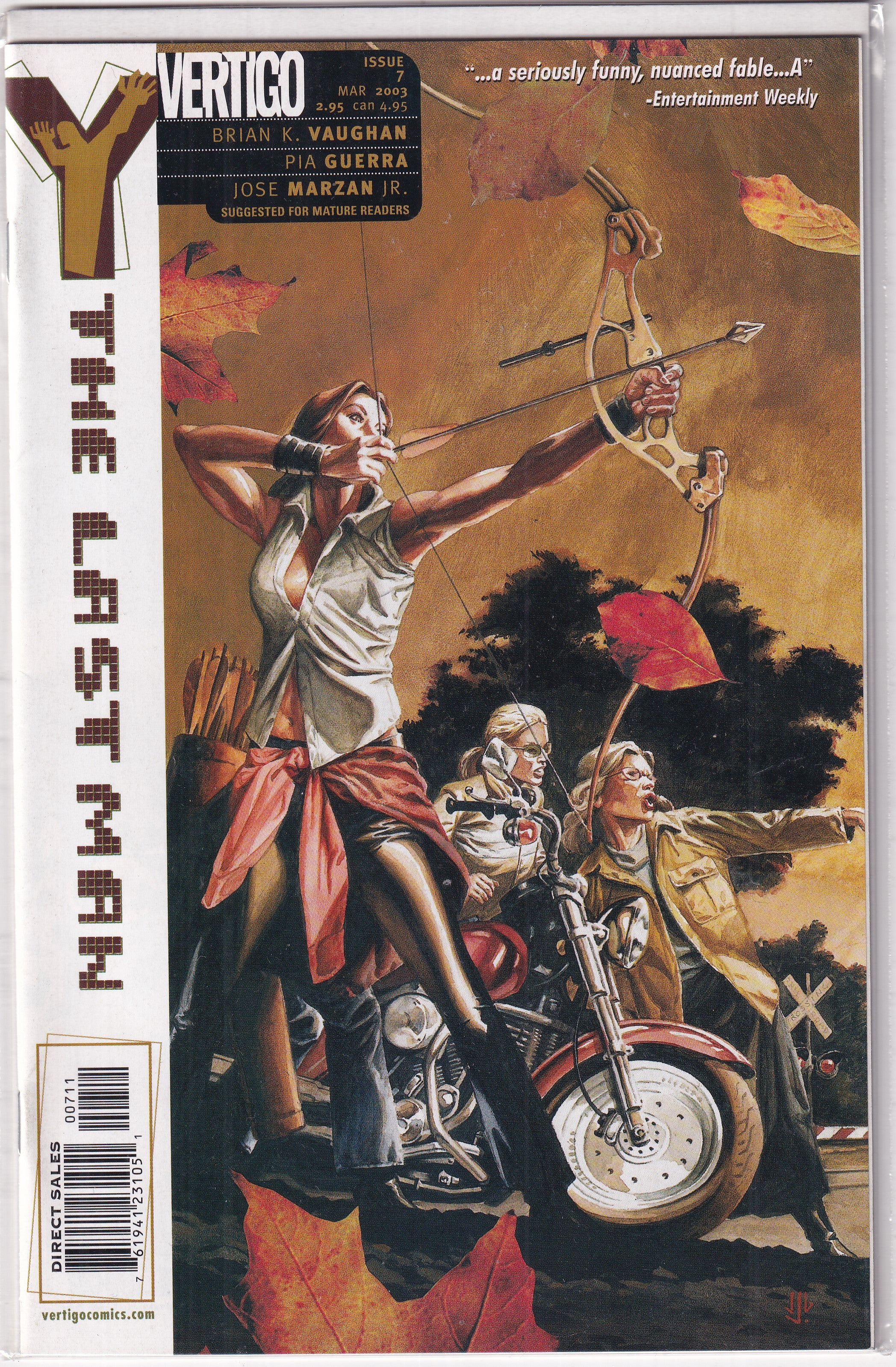 Y LAST MAN #7 - Slab City Comics 
